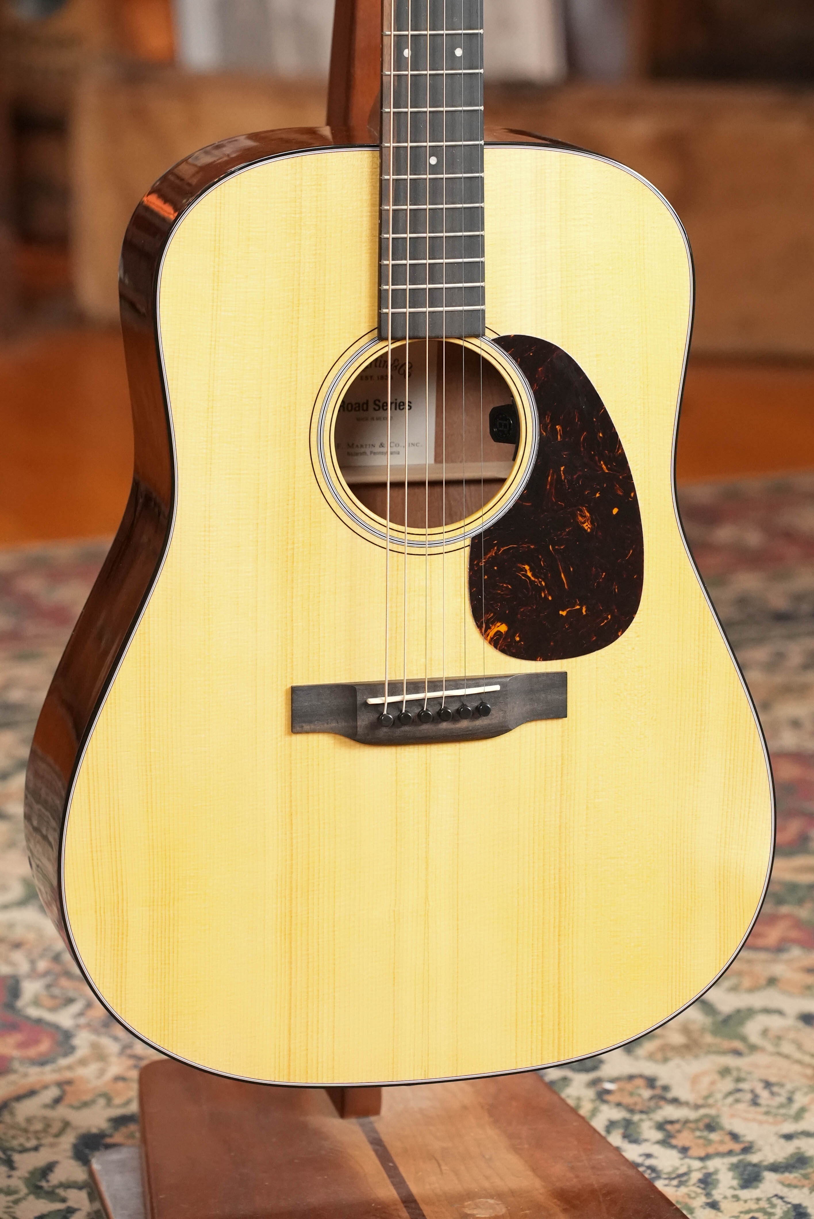 *New 2026 Model* Martin D-12E Retro Road Series Spruce/Sapele Dreadnought Guitar w/Martin Electronics #1643