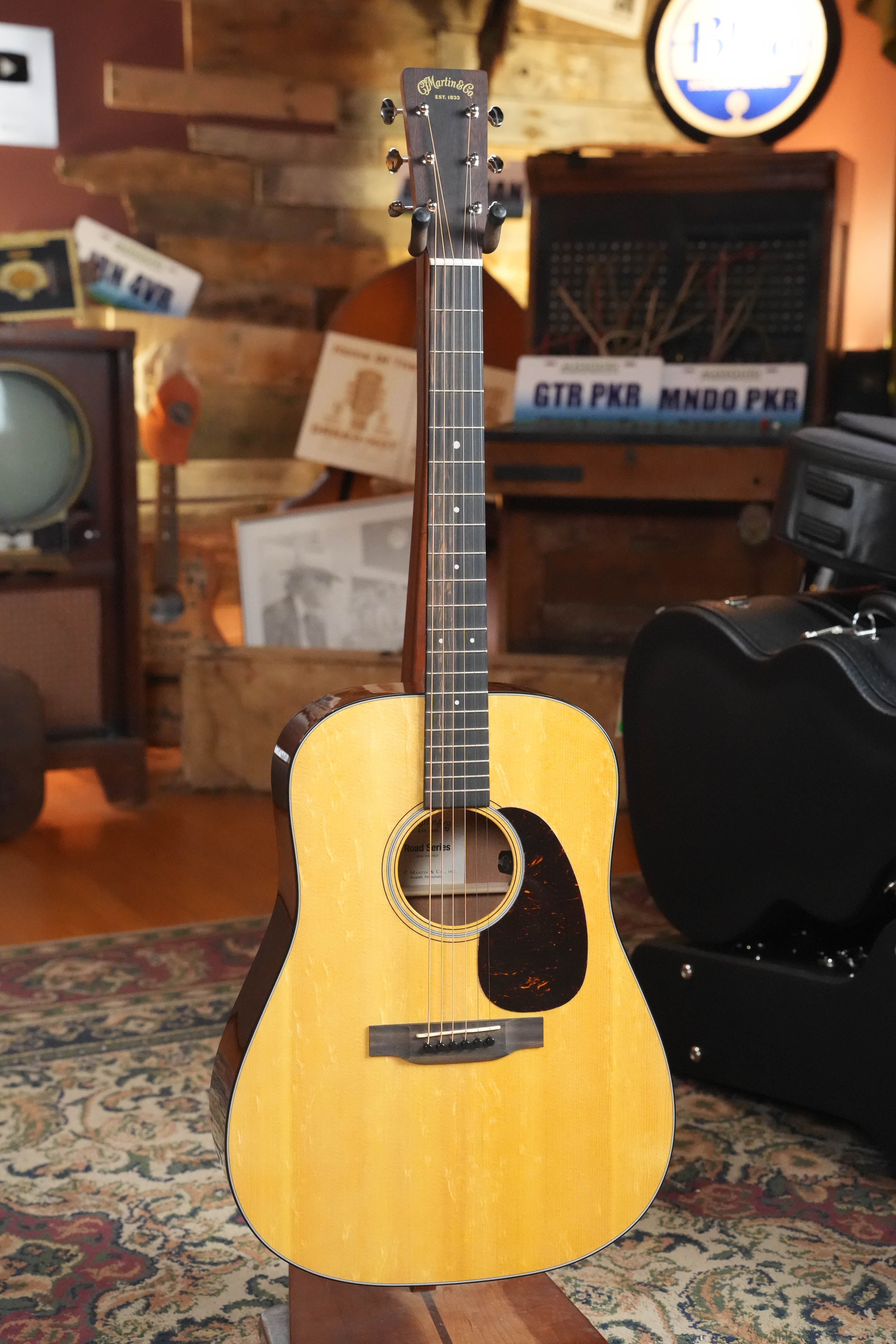 *New 2026 Model* Martin D-12E Retro Road Series Spruce/Sapele Dreadnought Guitar w/Martin Electronics #9387