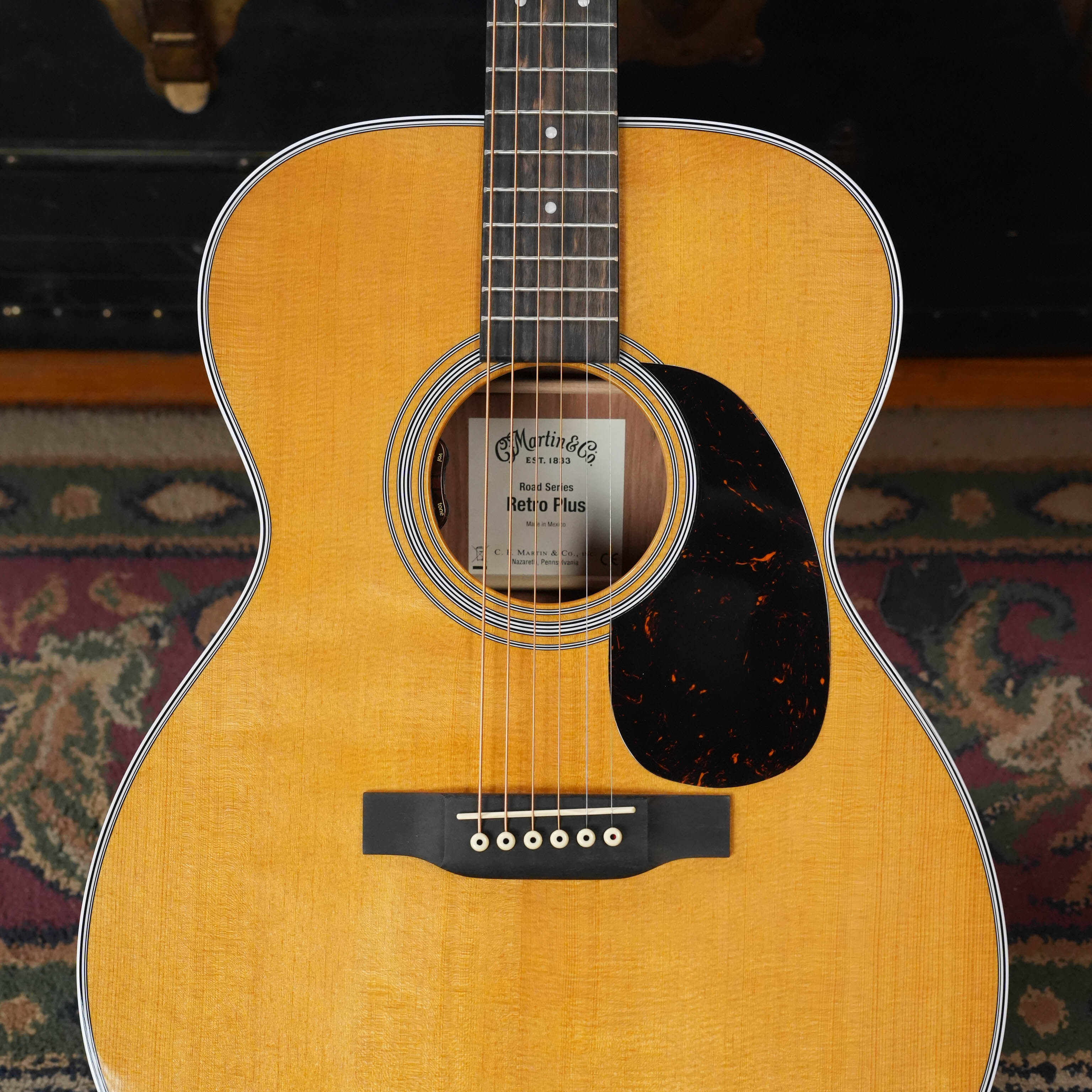 *New 2026 Model* Martin OOOE Retro Plus Road Series Torrefied Spruce/Granadillo OOO Guitar w/LR Baggs Electronics  #1269