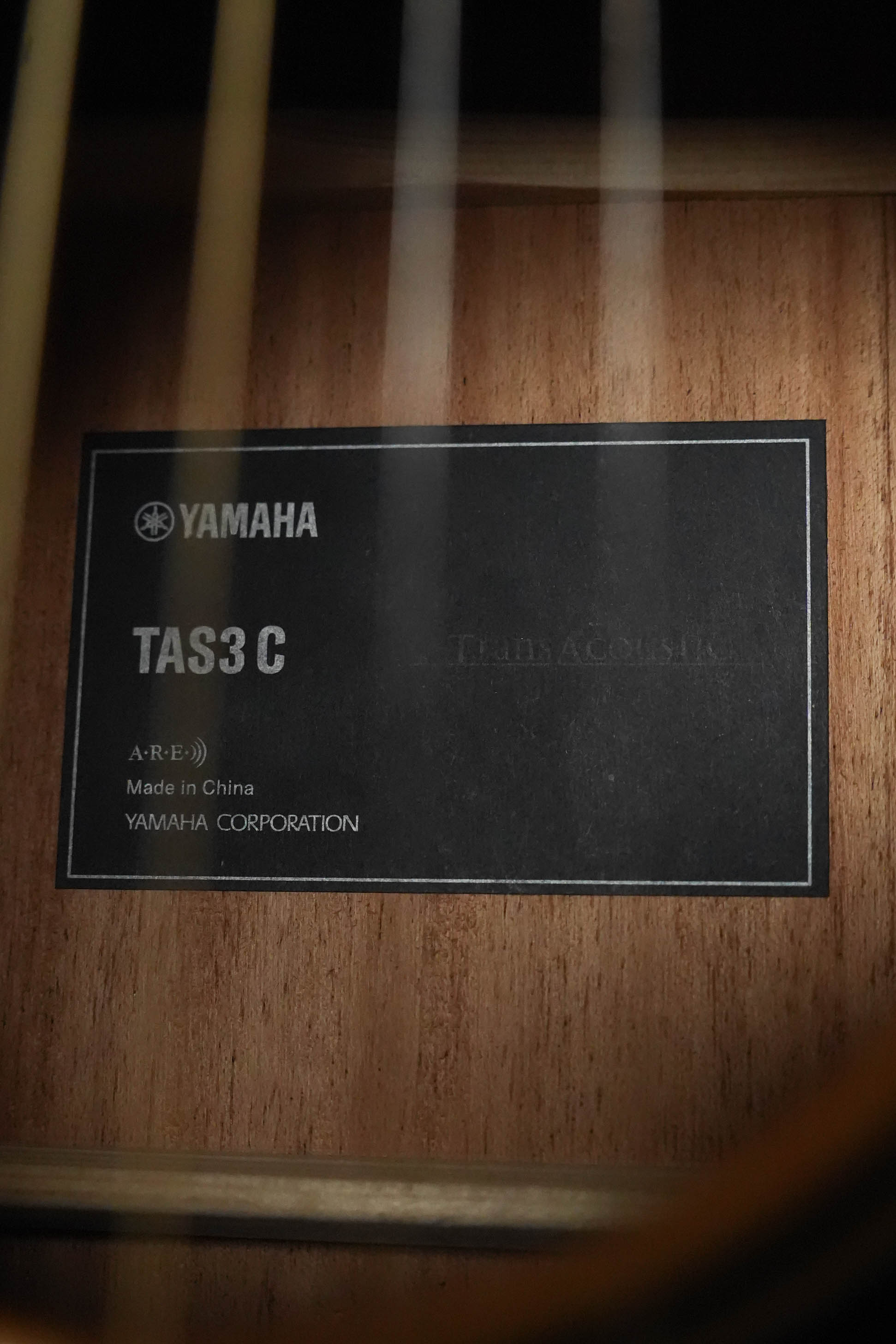 *New 2026 Model* Yamaha TAS3C-SBD Sitka/Mahogany Sandburst Concert Guitar w/the NEWEST TransAcoustic System #0165
