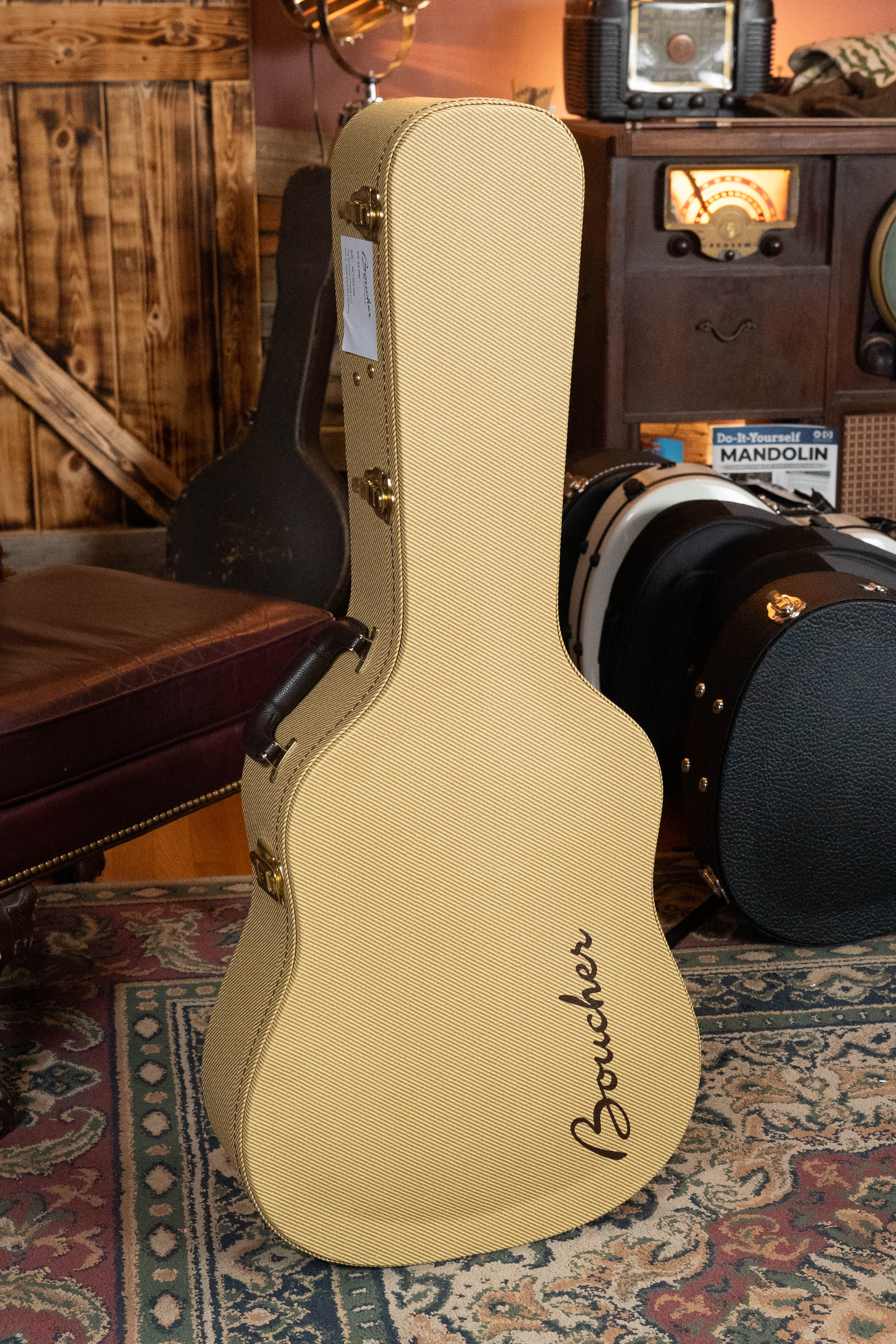 *New 2026 NAMM Model* Boucher BG-52-BM Adirondack/Rosewood Bluegrass Goose Master Pack Tobacco Burst Dreadnought Acoustic Guitar #1392