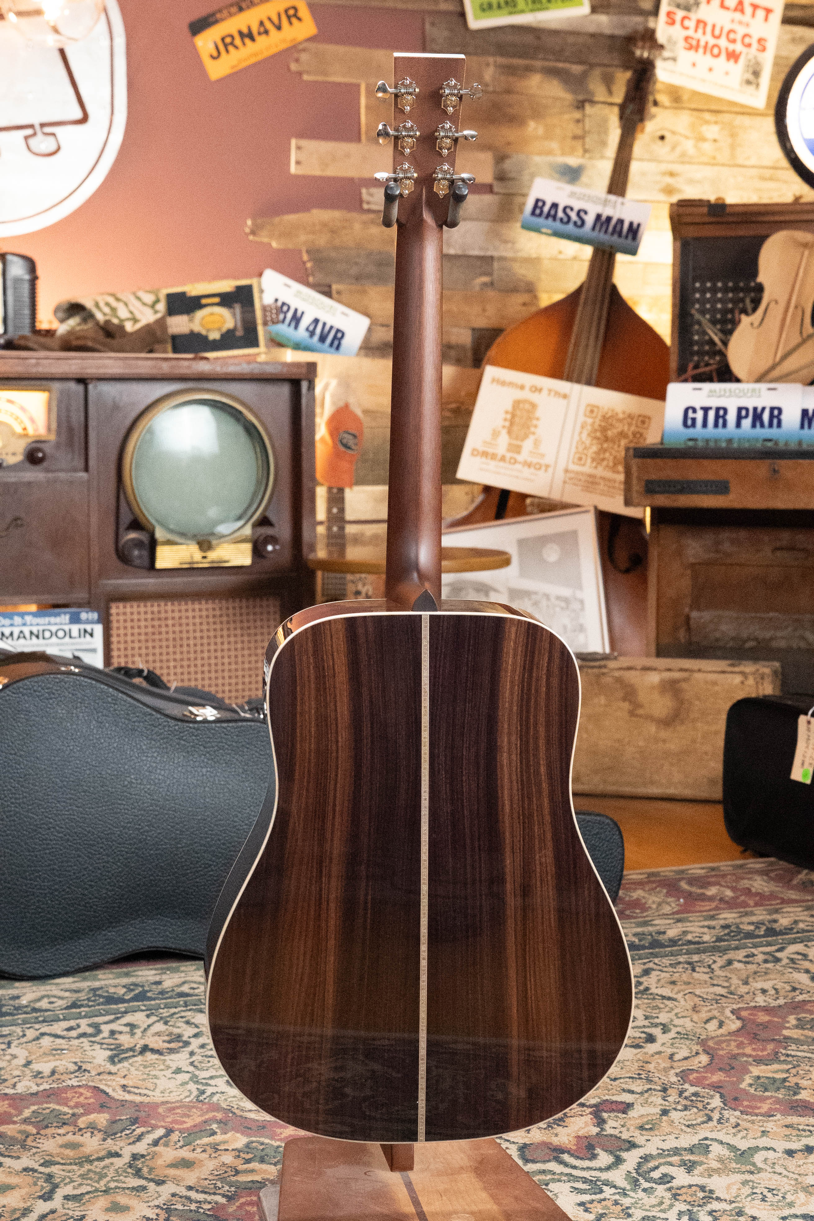 *New 2026 NAMM Model* Boucher BG-52-BM Adirondack/Rosewood Bluegrass Goose Master Pack Tobacco Burst Dreadnought Acoustic Guitar #1392