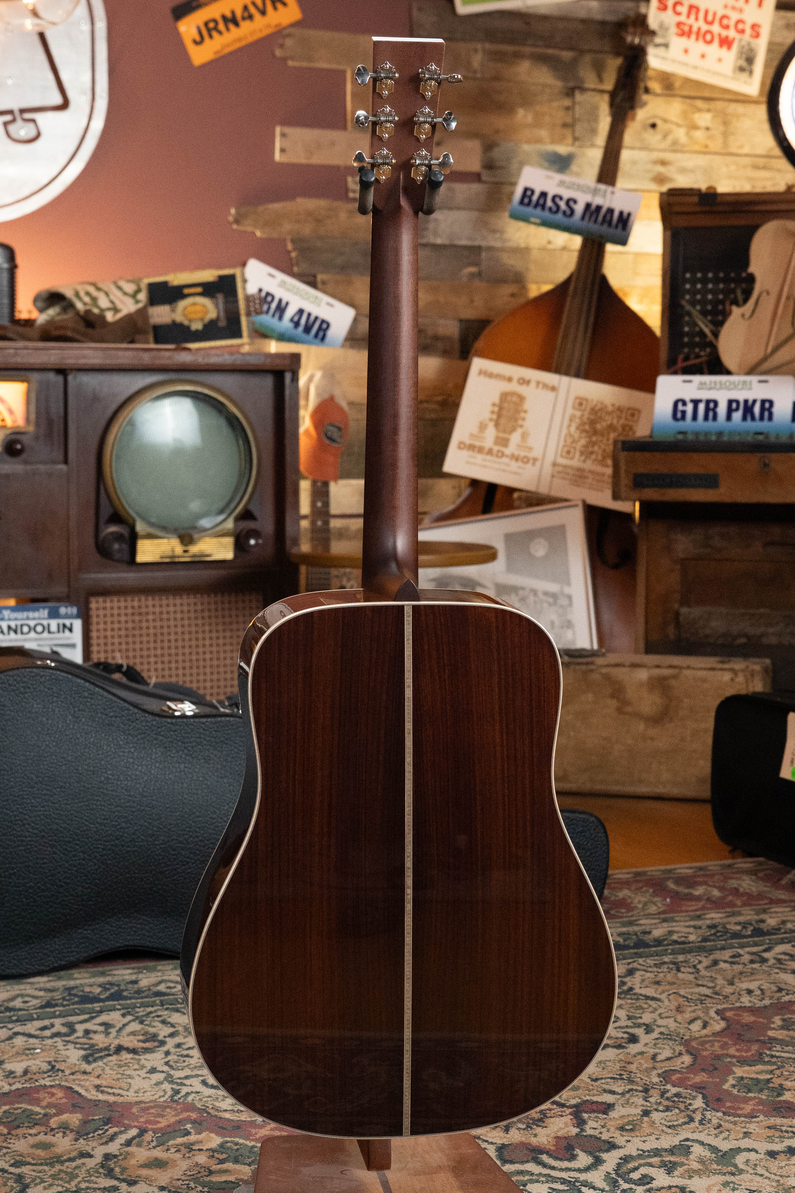 *New 2026 NAMM Model* Boucher BG-52 Adirondack/Rosewood Bluegrass Goose Dreadnought Acoustic Guitar #1391