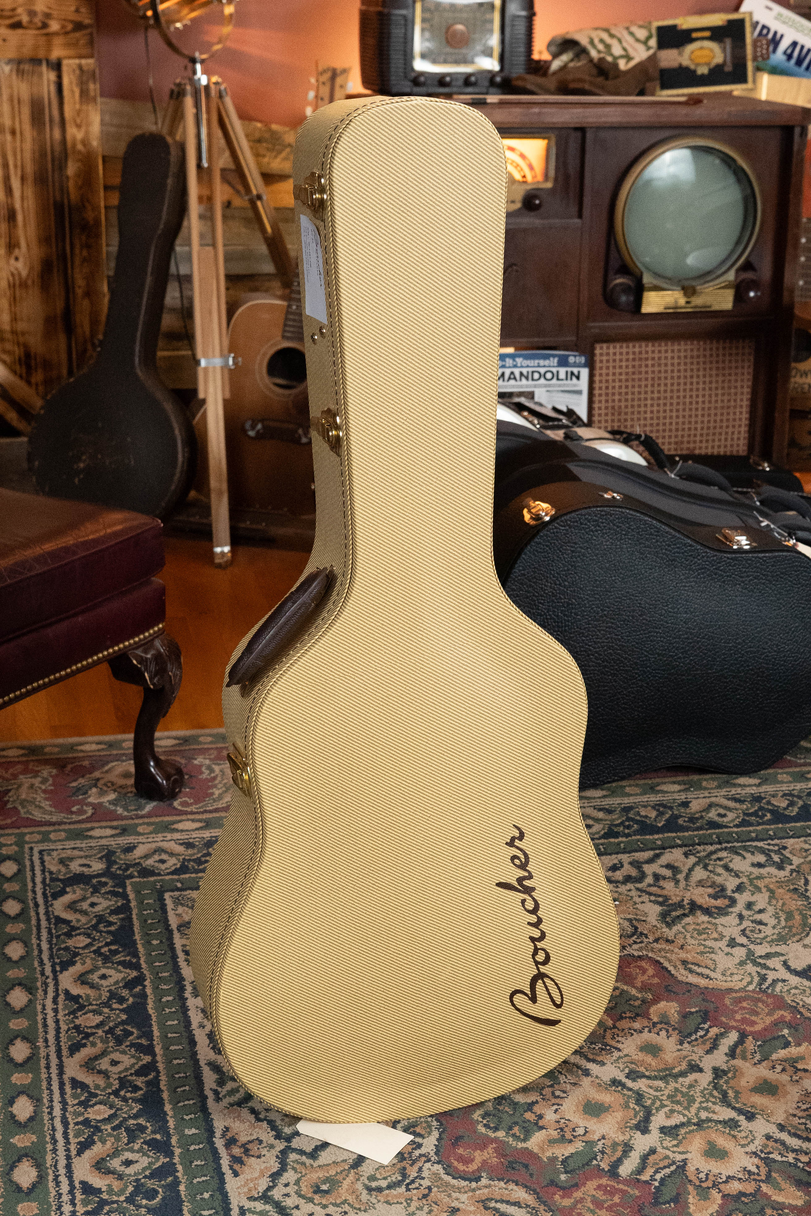 PRE-ORDER DEPOSIT ONLY *New 2026 NAMM Model* Boucher BG-52 Adirondack/Rosewood Bluegrass Goose Dreadnought Acoustic Guitar