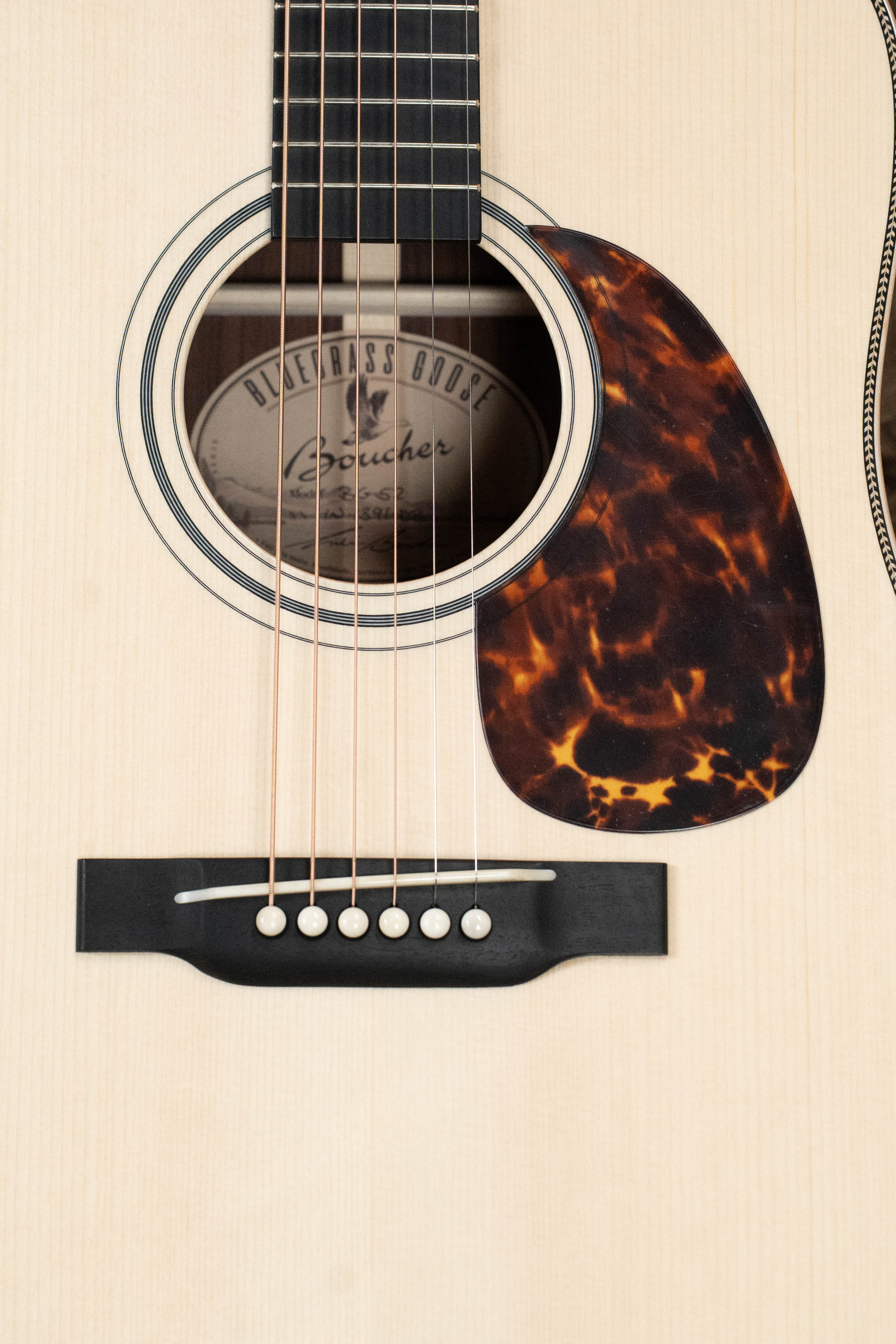 PRE-ORDER DEPOSIT ONLY *New 2026 NAMM Model* Boucher BG-52 Adirondack/Rosewood Bluegrass Goose Dreadnought Acoustic Guitar