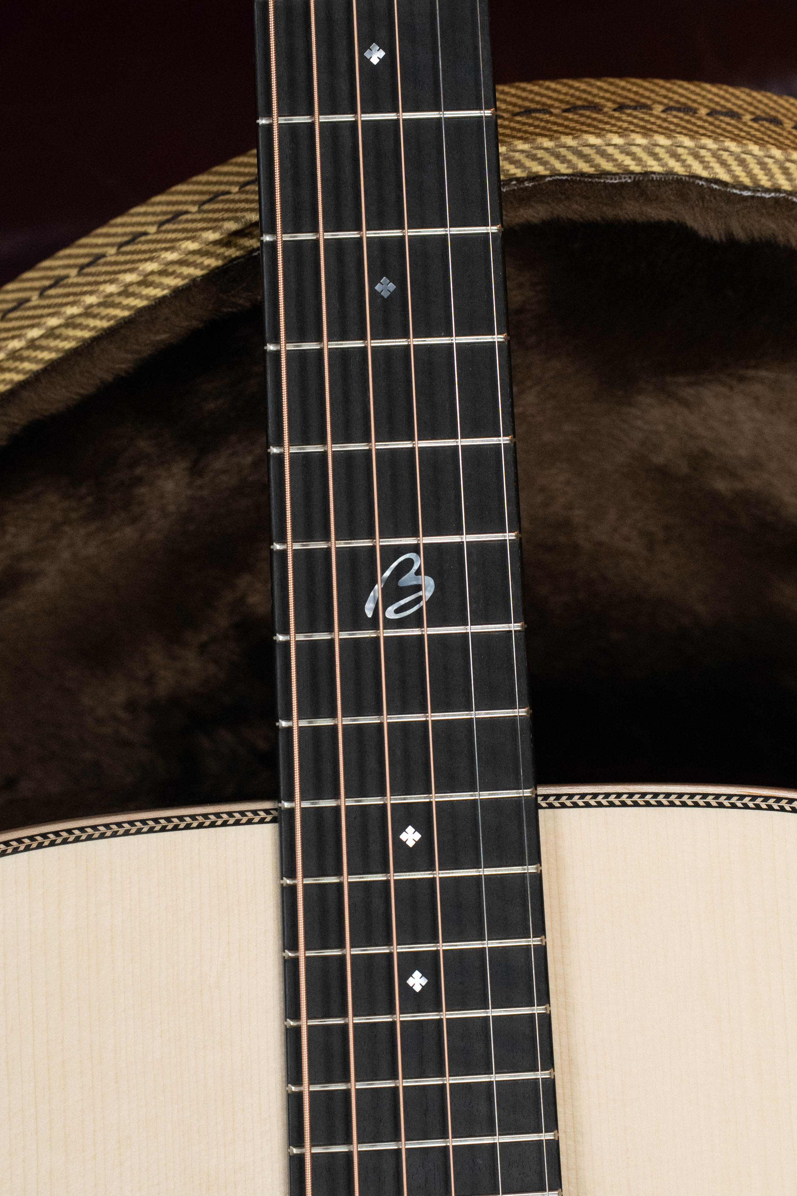 *New 2026 NAMM Model* Boucher BG-52 Adirondack/Rosewood Bluegrass Goose Dreadnought Acoustic Guitar #1391