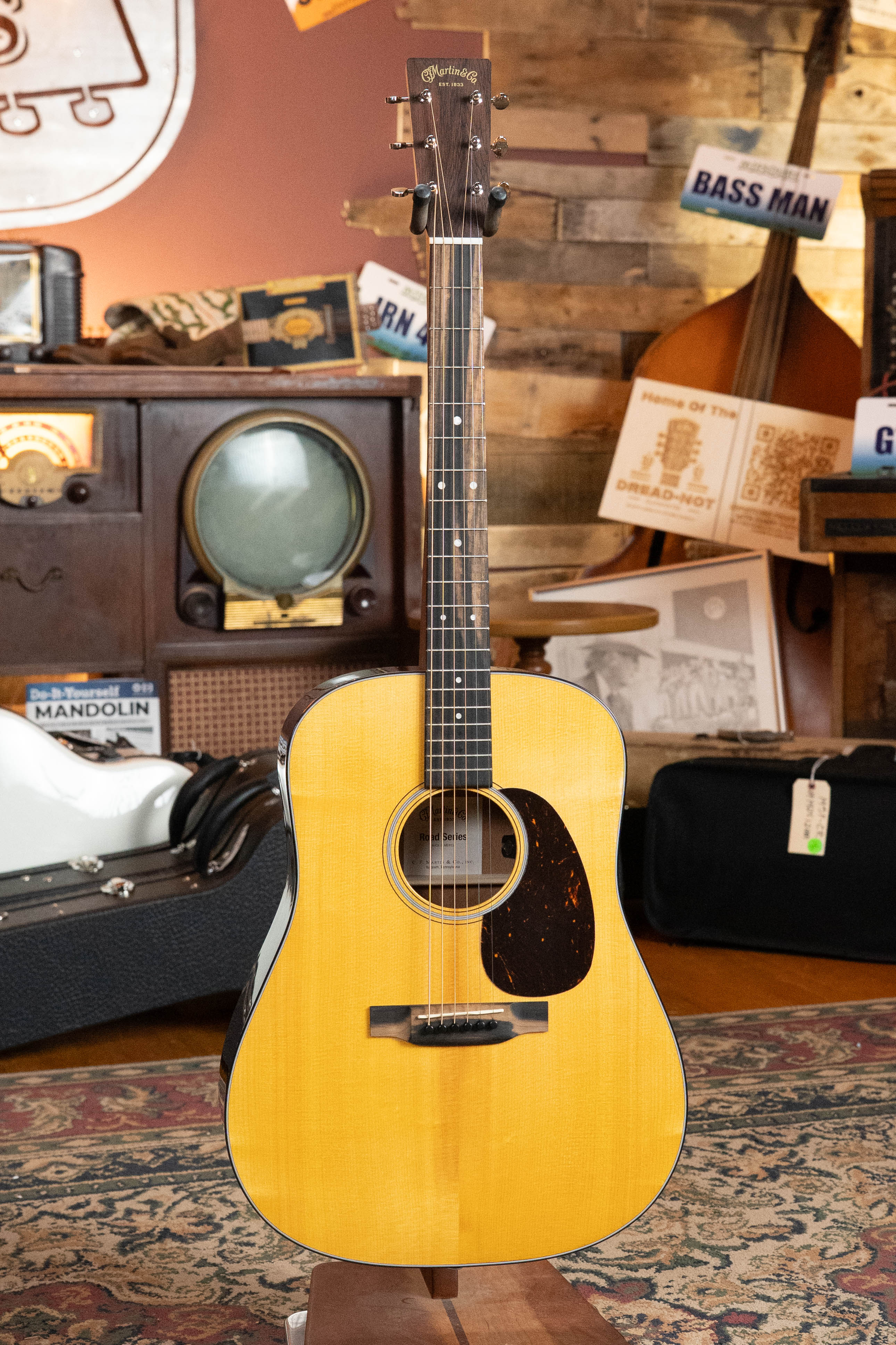 *New 2026 NAMM Model* Martin D-12E Retro Road Series Spruce/Sapele Dreadnought Guitar w/Martin Electronics #1438