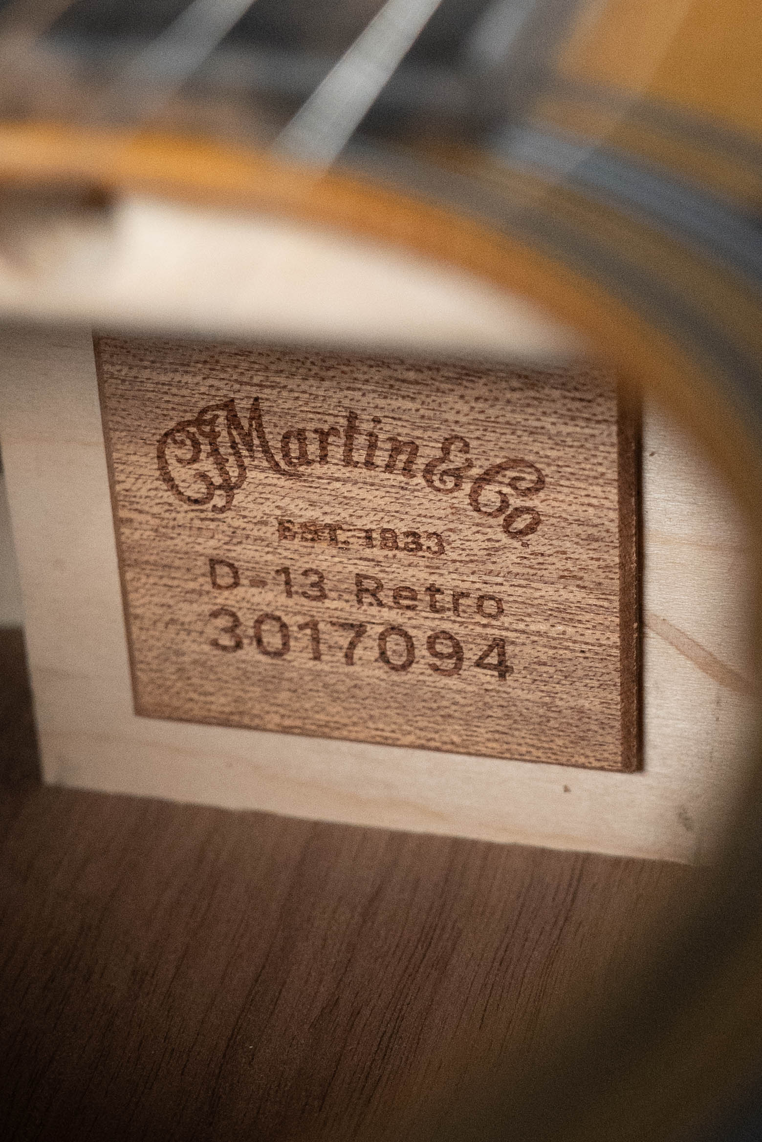 *New 2026 NAMM Model* Martin D-13E Retro Road Series Spruce/Walnut Dreadnought Guitar w/Martin Electronics #7094