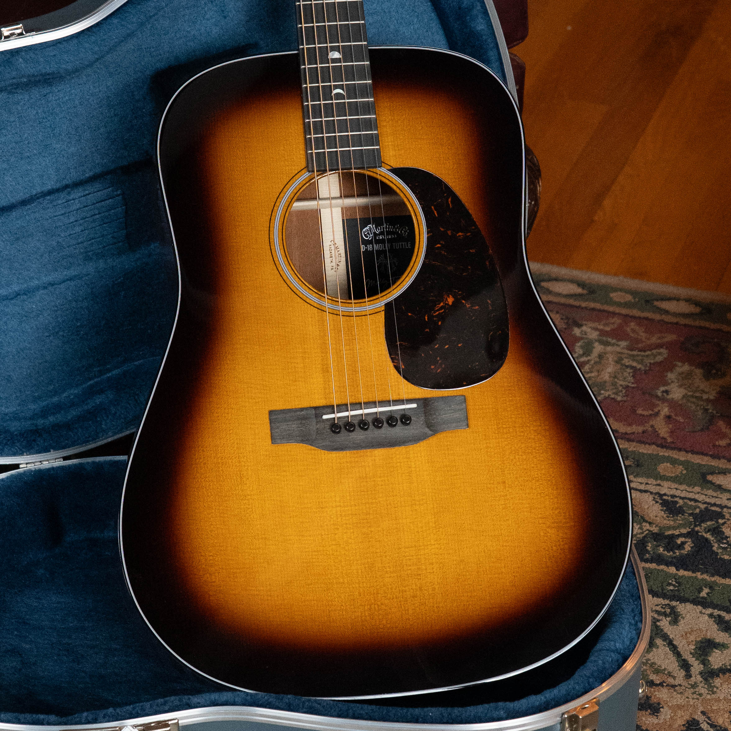 New 2026 Model* Martin D-18 Molly Tuttle Spruce/Mahogany Dreadnought