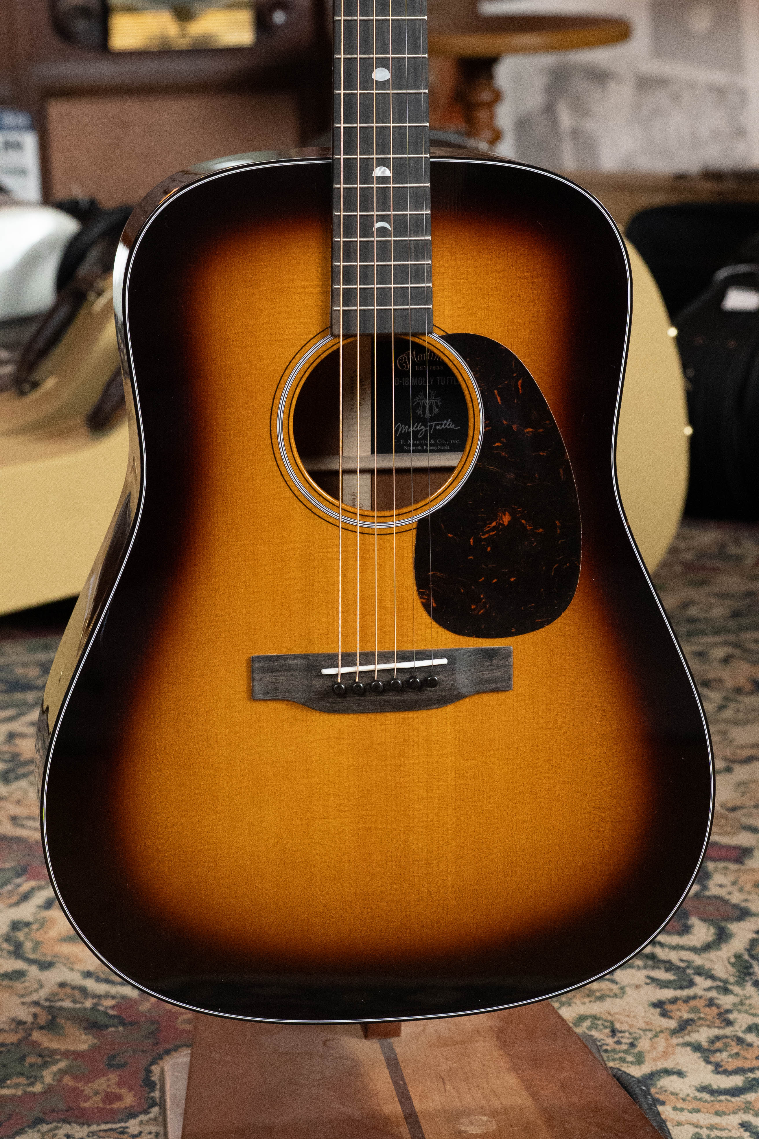 *New 2026 Model* Martin D-18 Molly Tuttle Spruce/Mahogany Dreadnought Acoustic Guitar #7538