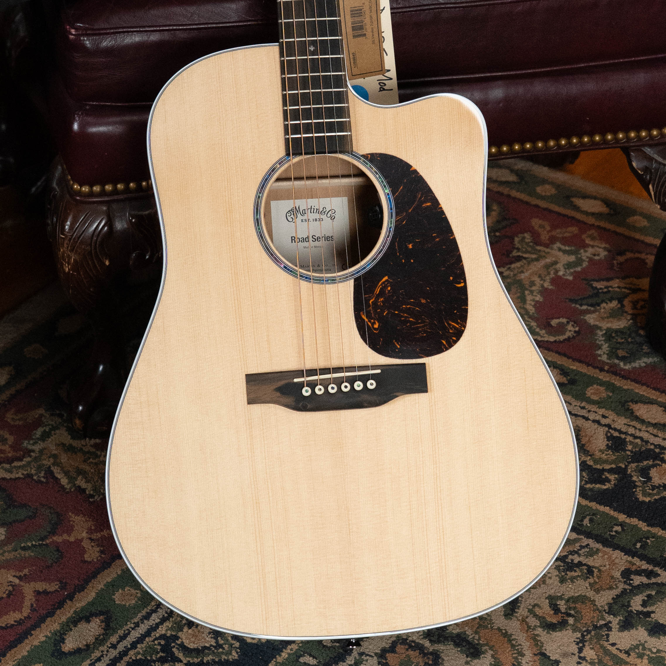 *New 2026 NAMM Model* Martin DC-13E Modern Road Series Spruce/Koa Fine Veneer Cutaway Dreadnought Guitar w/Martin Electronics #4610