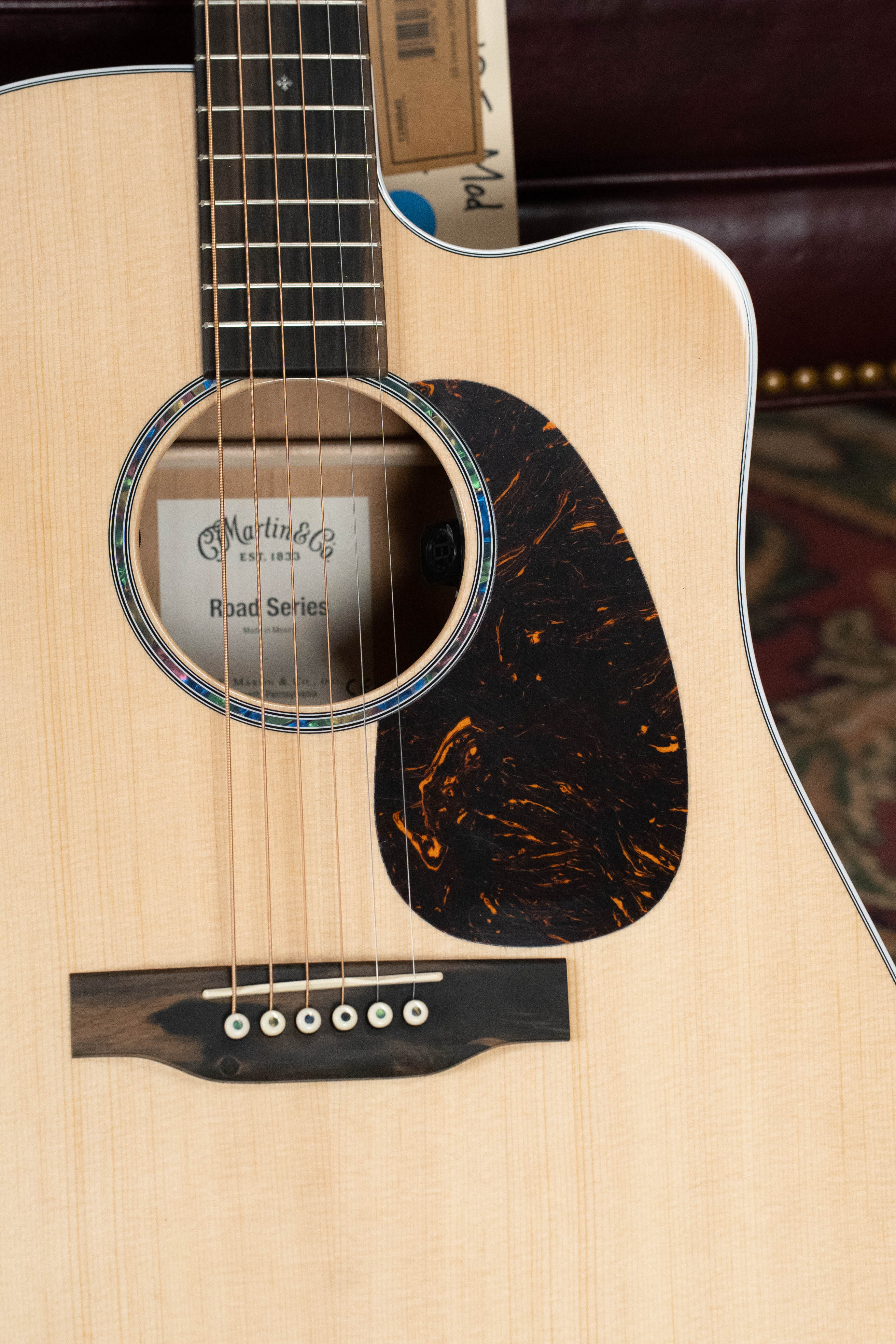 *New 2026 NAMM Model* Martin DC-13E Modern Road Series Spruce/Koa Fine Veneer Cutaway Dreadnought Guitar w/Martin Electronics #4610