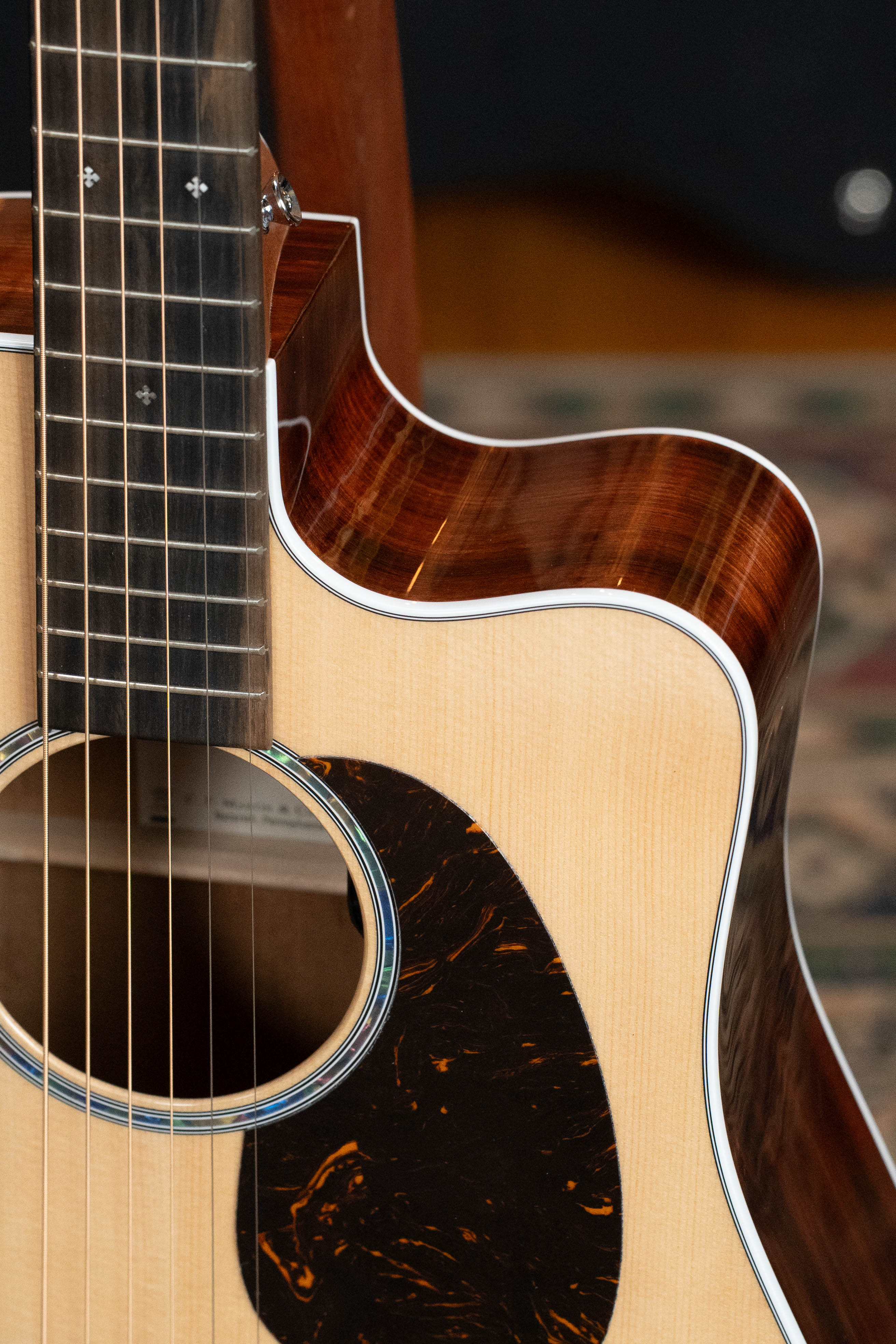 *New 2026 NAMM Model* Martin DC-13E Modern Road Series Spruce/Koa Fine Veneer Cutaway Dreadnought Guitar w/Martin Electronics #4610