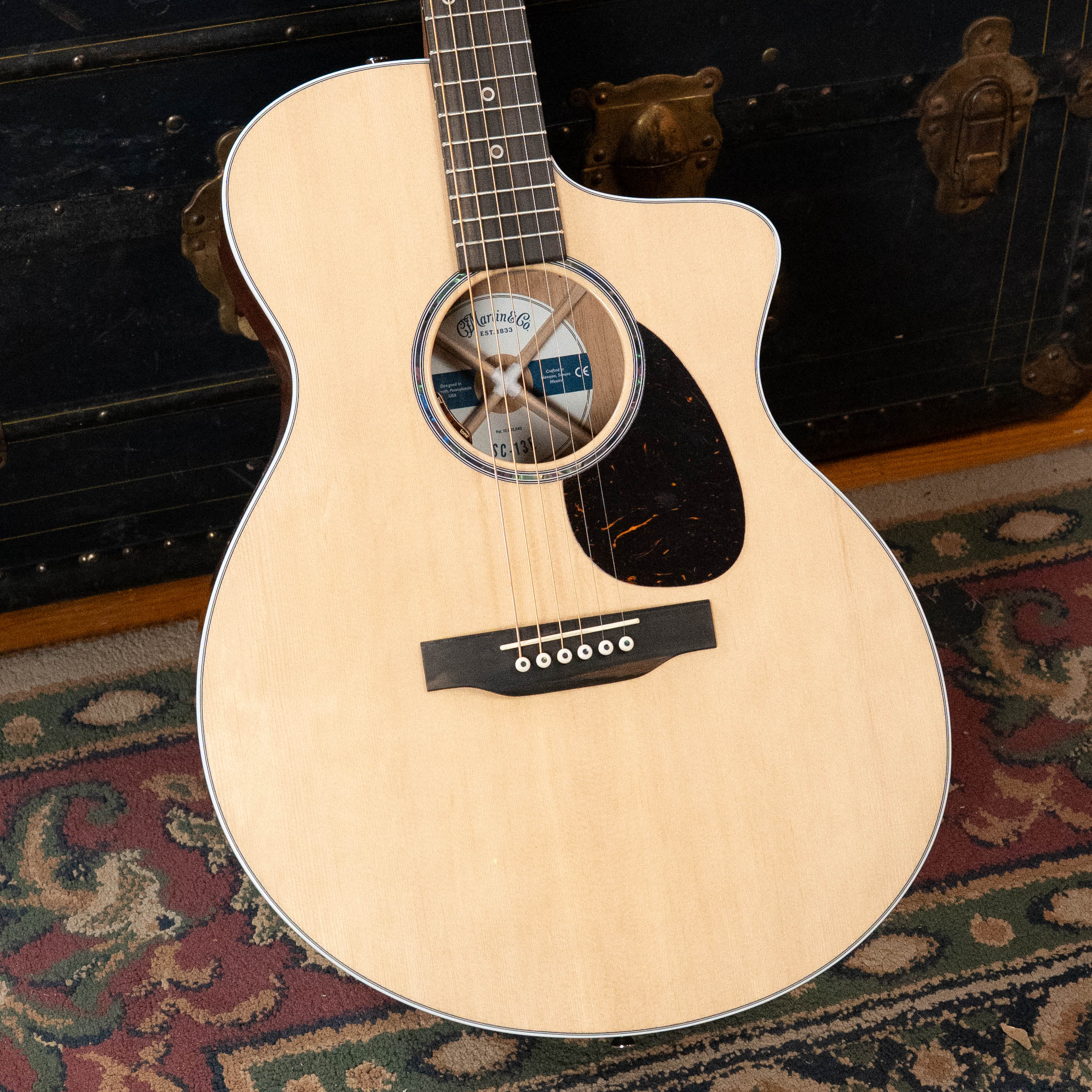 *New 2026 NAMM Model* Martin SC-13E Modern Road Series Spruce/Koa Fine Veneer Cutaway S-Body Guitar w/LR Baggs Electronics #9642