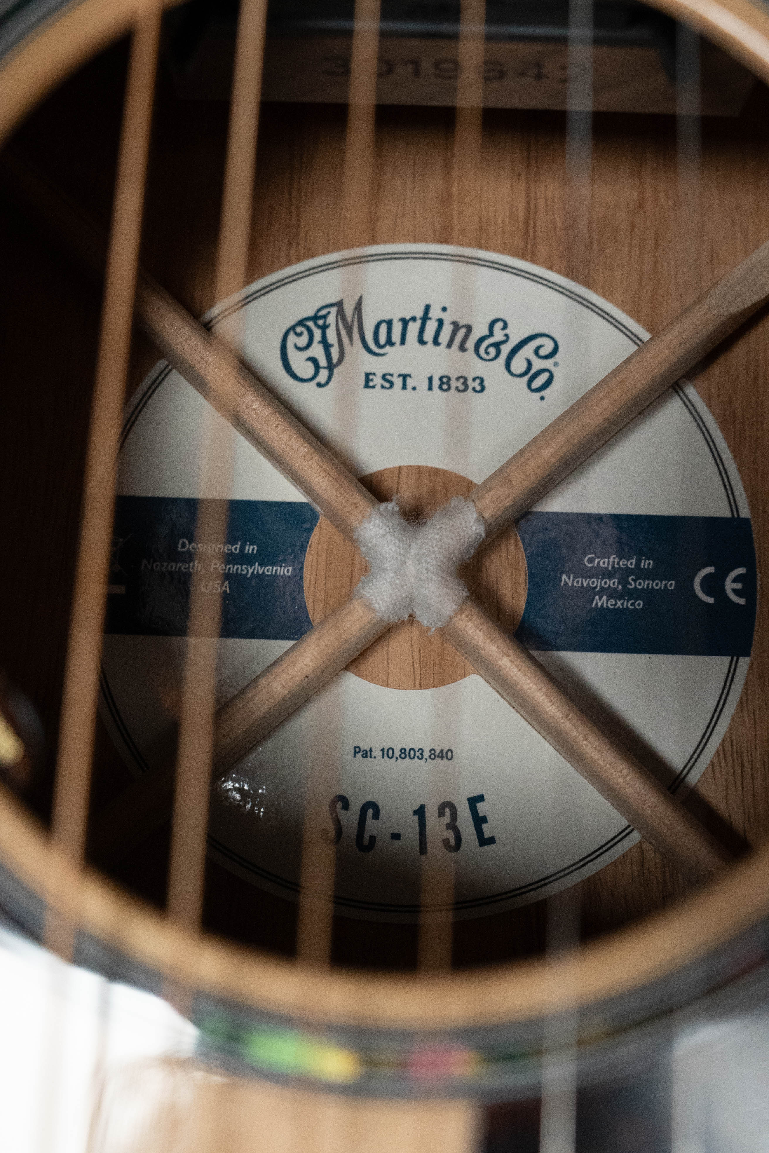 *New 2026 NAMM Model* Martin SC-13E Modern Road Series Spruce/Koa Fine Veneer Cutaway S-Body Guitar w/LR Baggs Electronics #9642