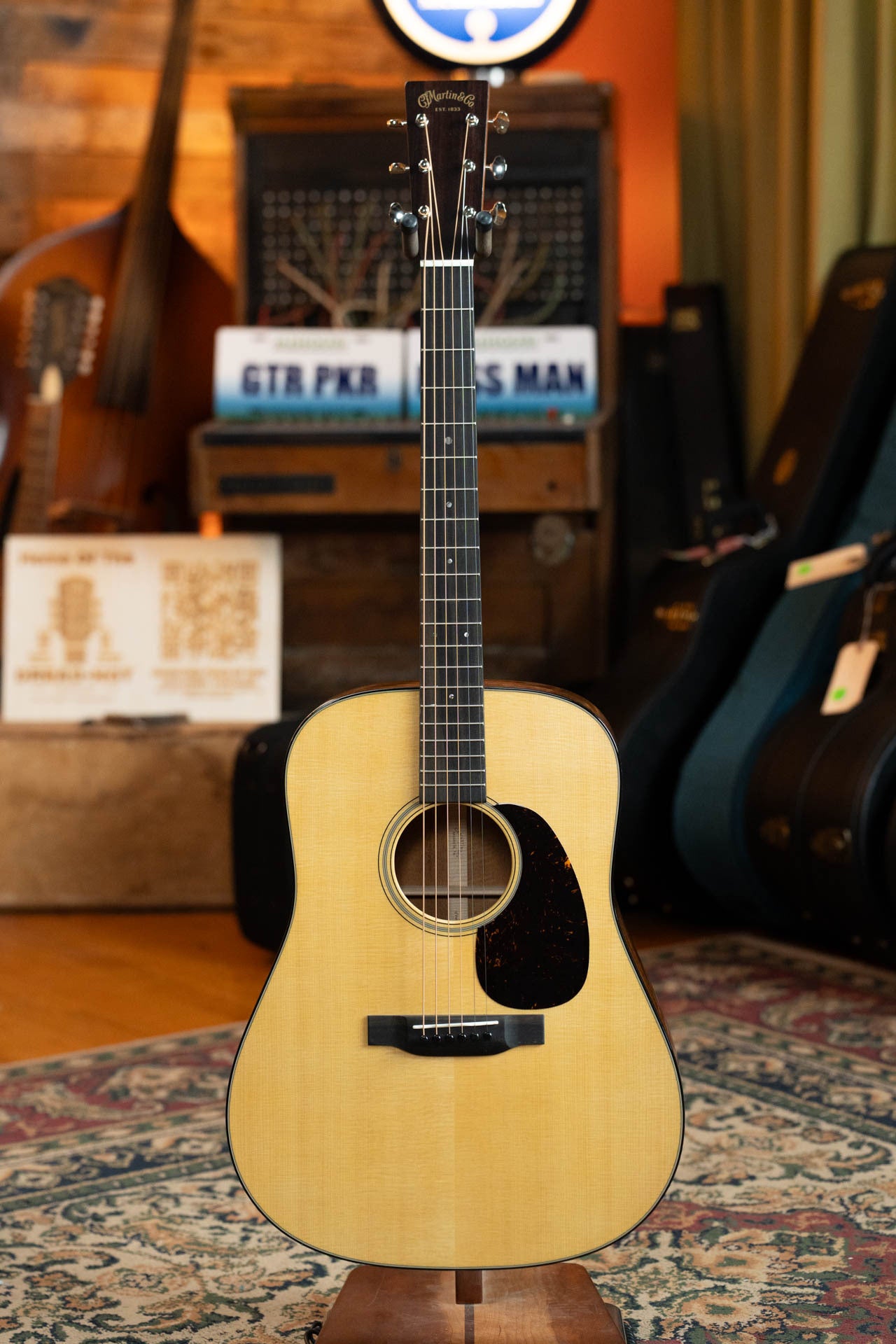 *New 2025 Model* Martin D-18 Spruce/Mahogany Gloss Finish Dreadnought Acoustic Guitar #6344