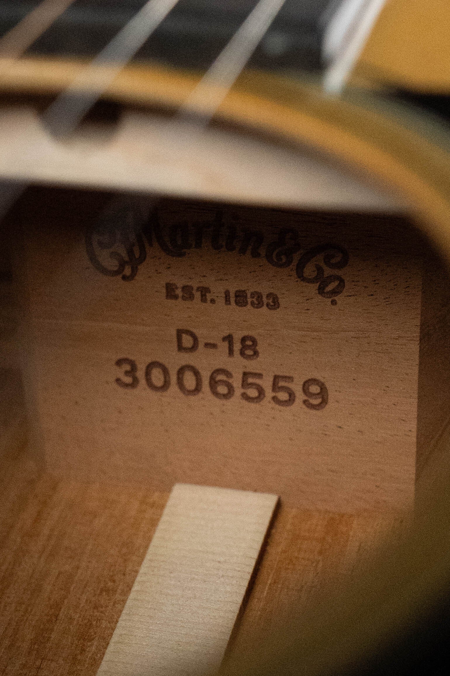 *New 2025 Model* Martin D-18 Spruce/Mahogany Gloss Finish Dreadnought Acoustic Guitar #6559