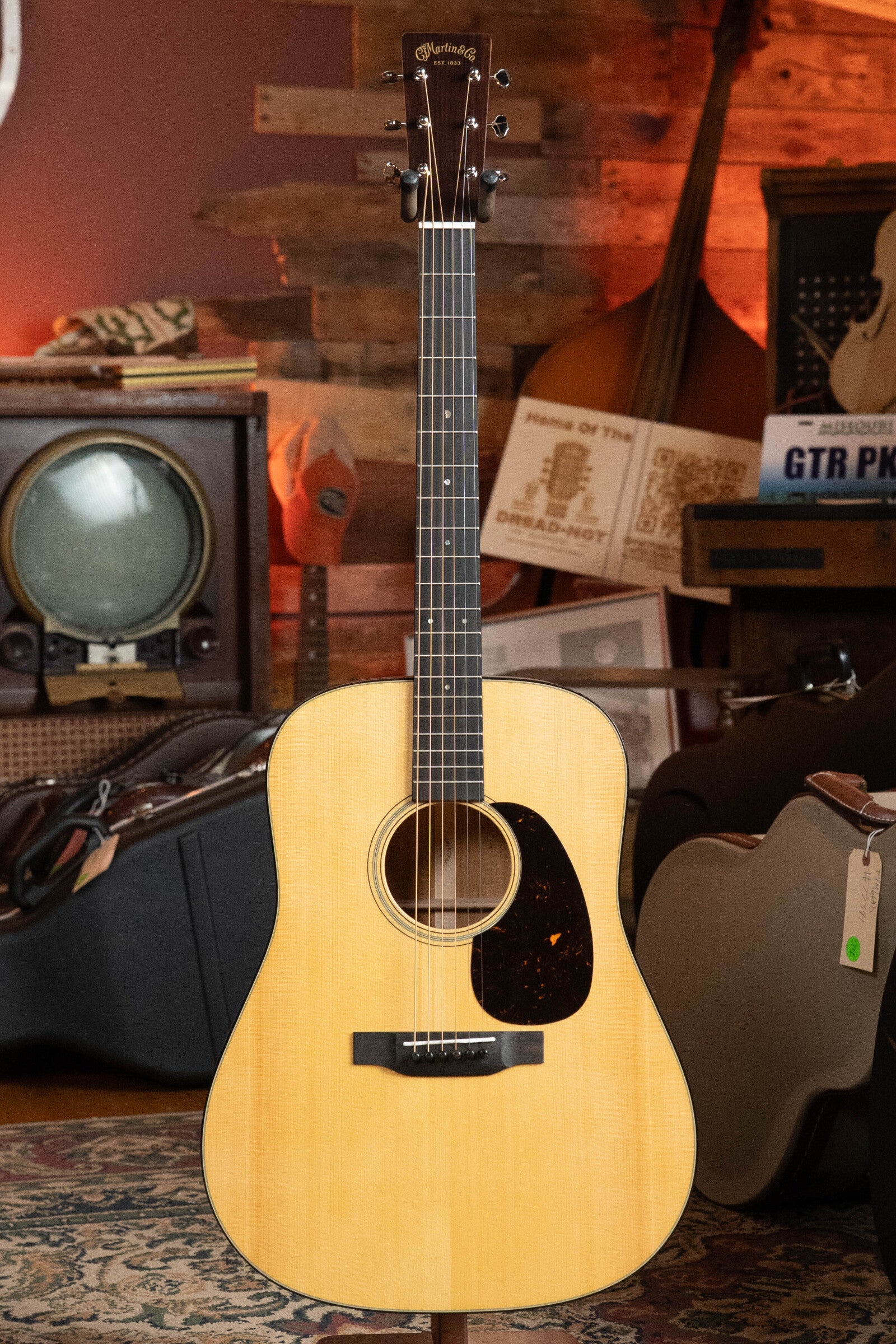 *New 2025 Model* Martin D-18 Spruce/Mahogany Gloss Finish Dreadnought Acoustic Guitar #6559