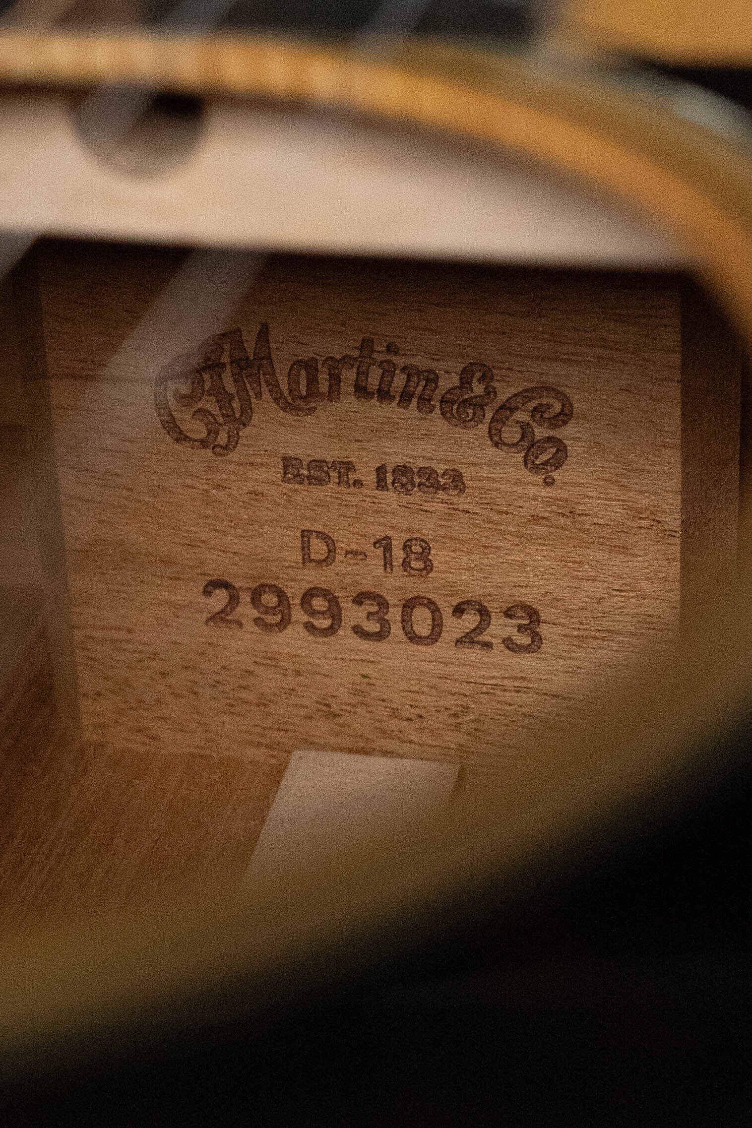 *New 2025 Model* Martin D-18 Spruce/Mahogany Satin Finish Dreadnought Acoustic Guitar #3023