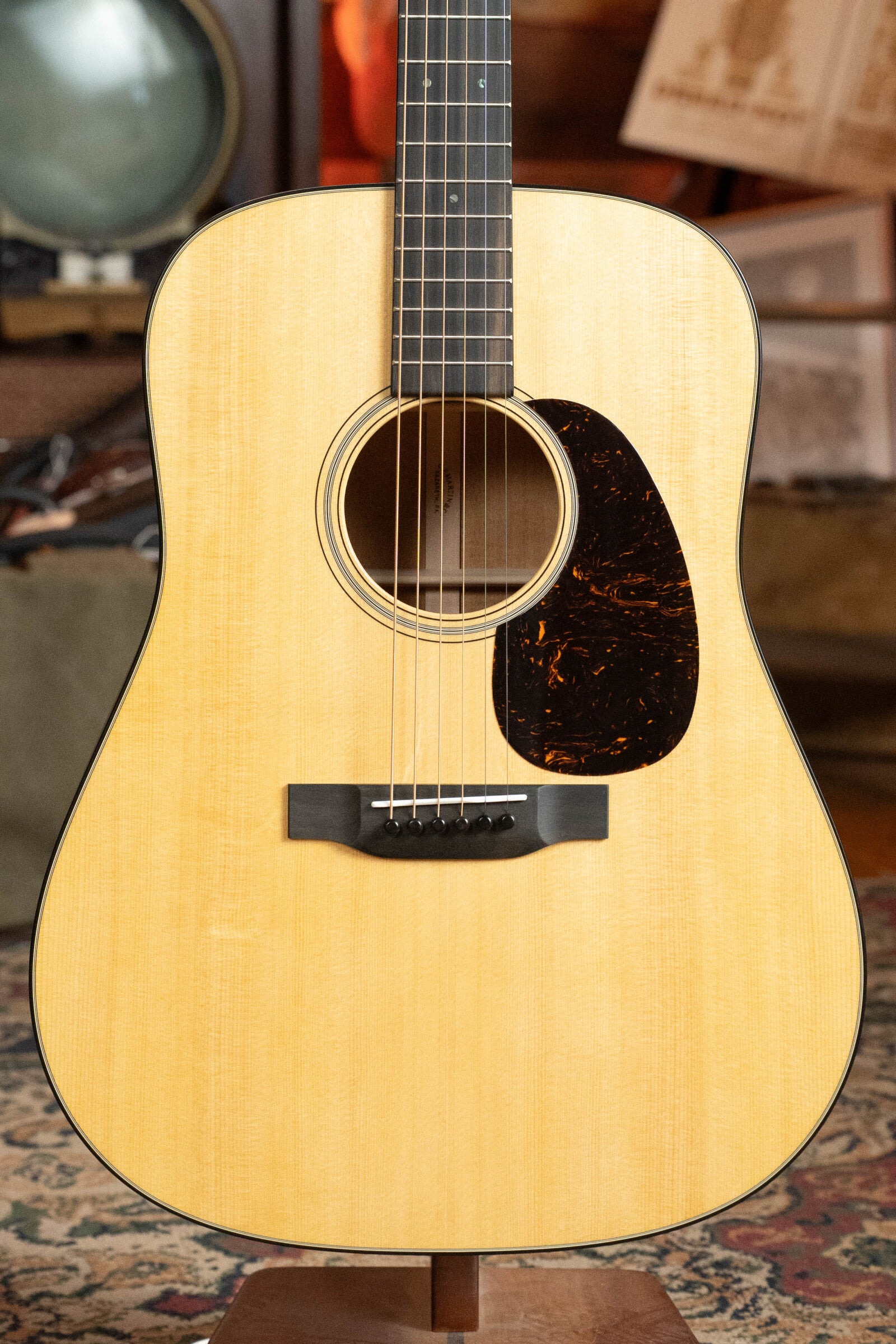 *New 2025 Model* Martin D-18 Spruce/Mahogany Satin Finish Dreadnought Acoustic Guitar #7225