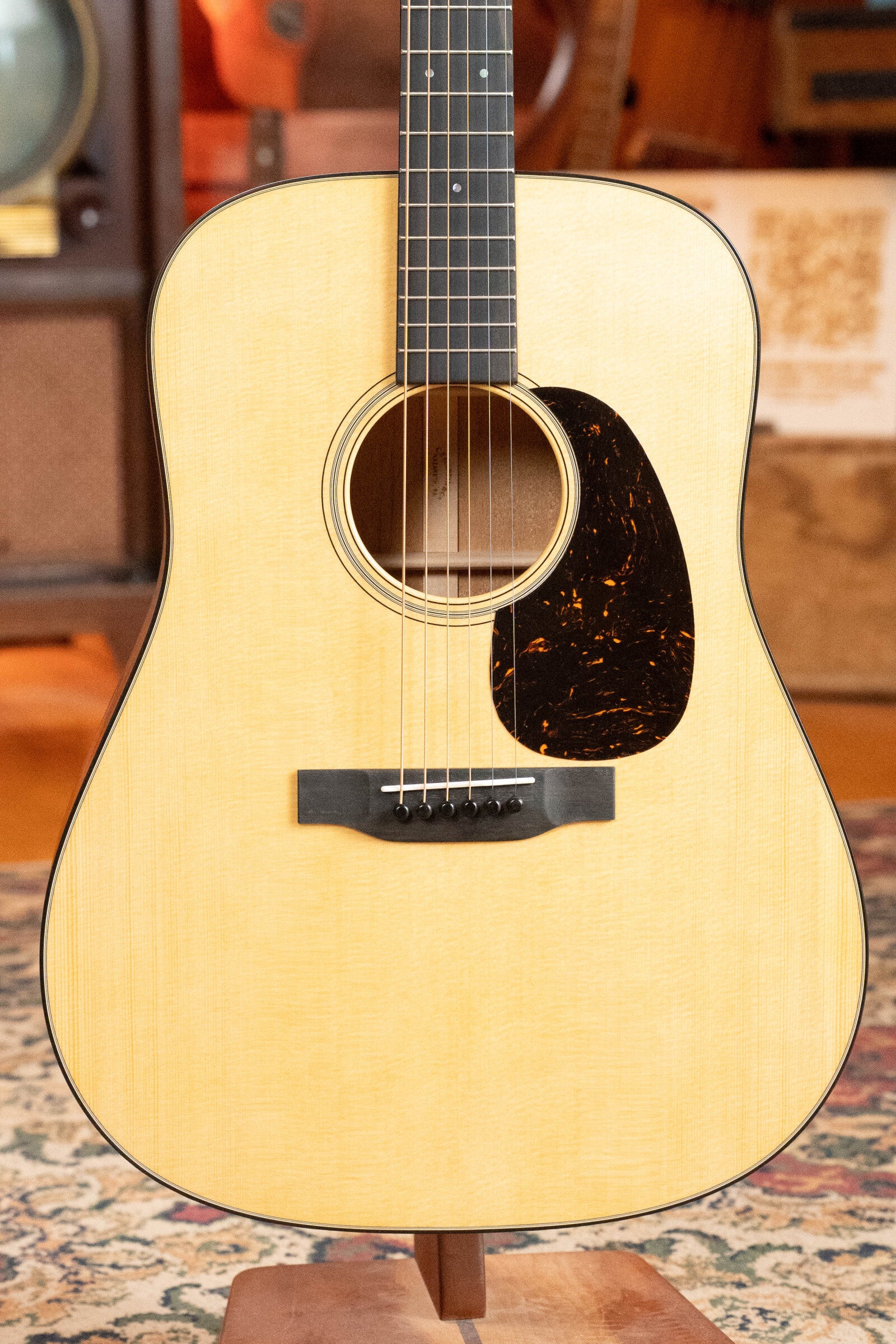 *New 2025 Model* Martin D-18 Spruce/Mahogany Satin Finish Dreadnought Acoustic Guitar #7303