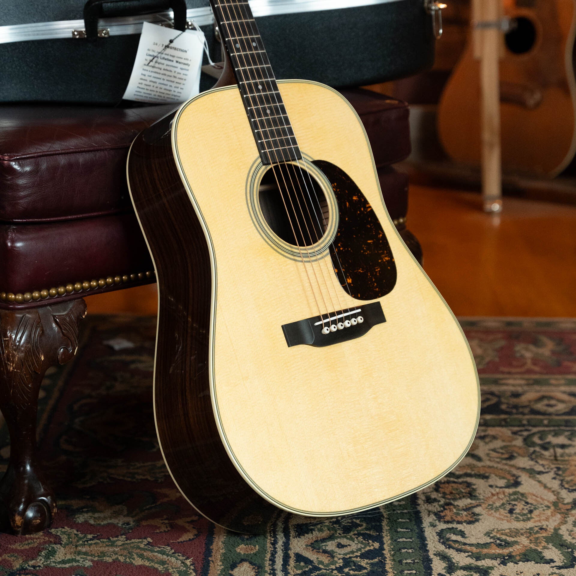 *New 2025 Model* Martin D-28 Gloss Spruce/Indian Rosewood Dreadnought Acoustic Guitar #0650