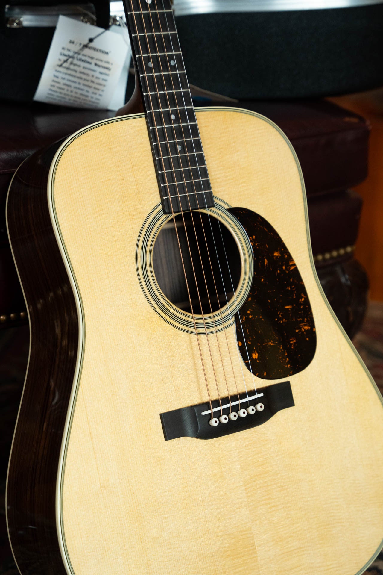*New 2025 Model* Martin D-28 Gloss Spruce/Indian Rosewood Dreadnought Acoustic Guitar #0650