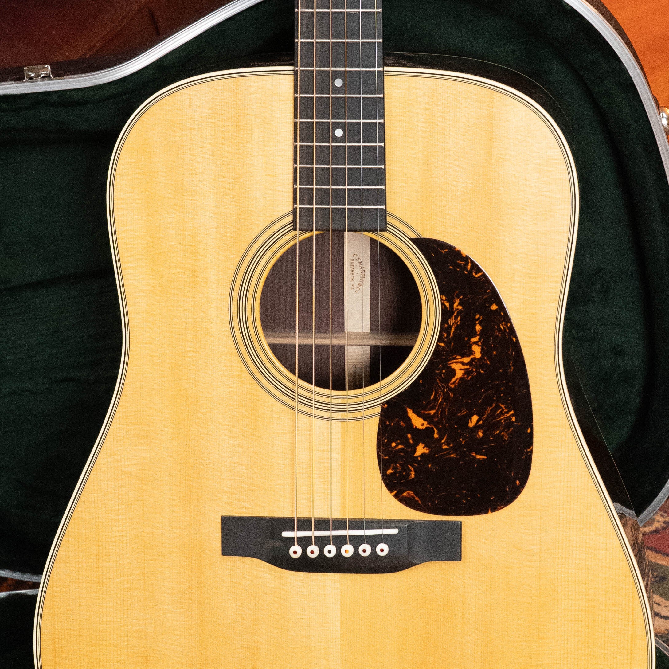 *New 2025 Model* Martin D-28 Gloss Spruce/Indian Rosewood Dreadnought Acoustic Guitar #1568