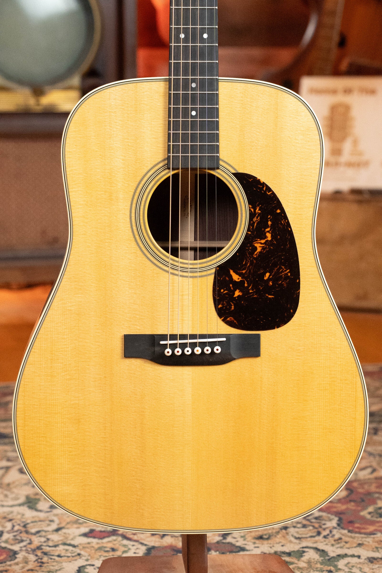 *New 2025 Model* Martin D-28 Gloss Spruce/Indian Rosewood Dreadnought Acoustic Guitar #1568