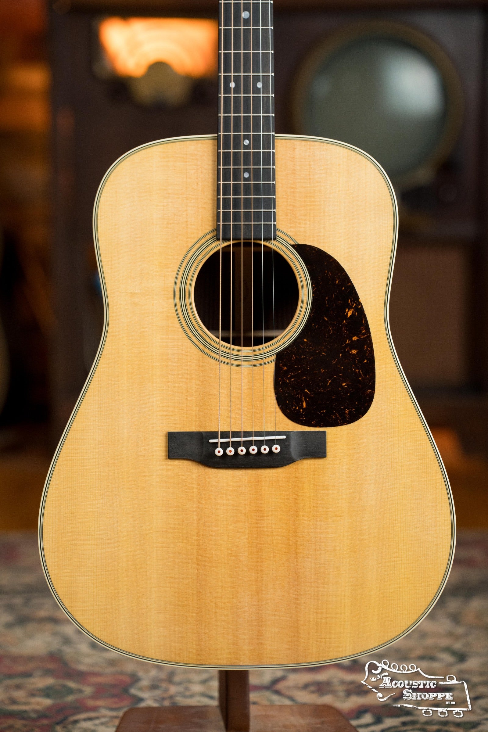 *New 2025 Model* Martin D-28 Satin Spruce/Indian Rosewood Dreadnought Acoustic Guitar #8715