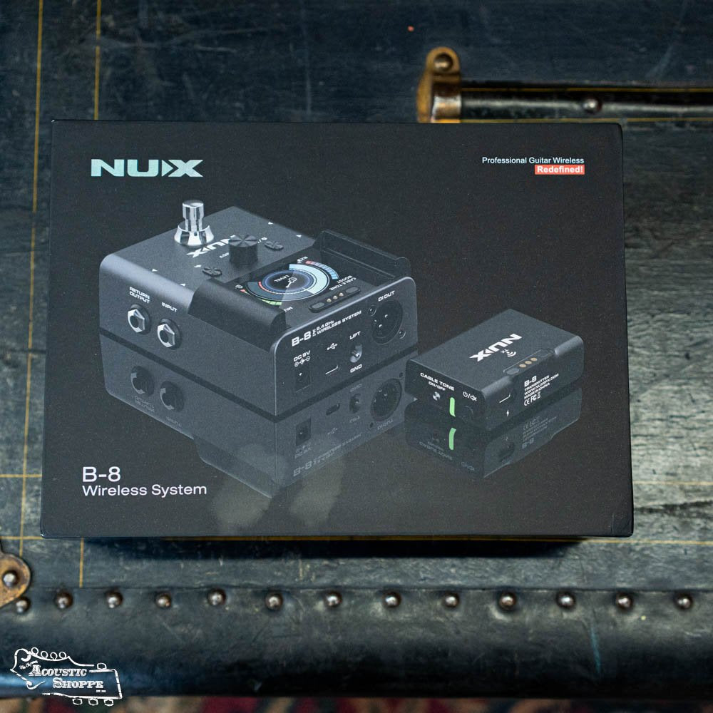Nux B-8 Professional Wireless System Pedal
