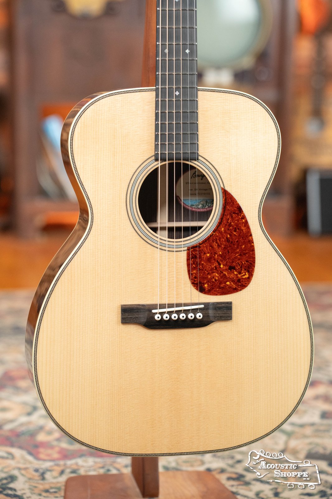Bourgeois OM Vintage/TS Touchstone Series Orchestra Model Acoustic Guitar #0102