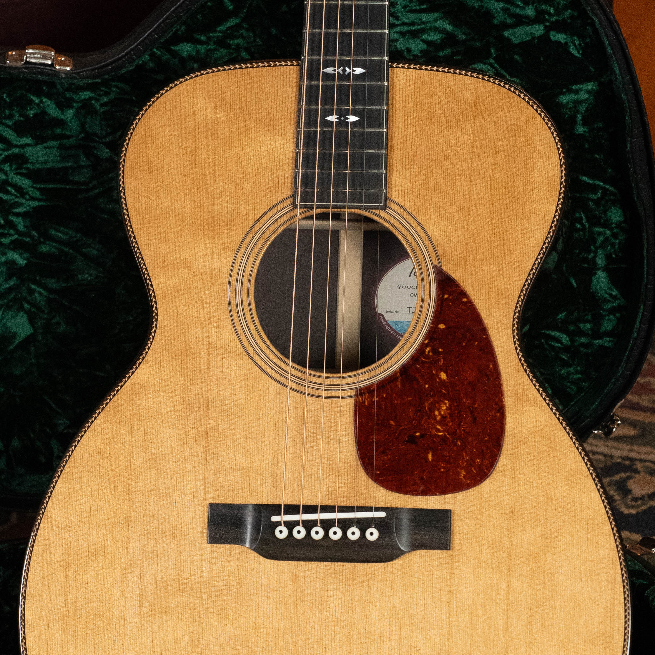 *Dread-Not Certified Floor Model* Bourgeois OM Touchstone Signature Torrefied Alaskan Sitka/Madagascar Rosewood Acoustic Guitar #9209