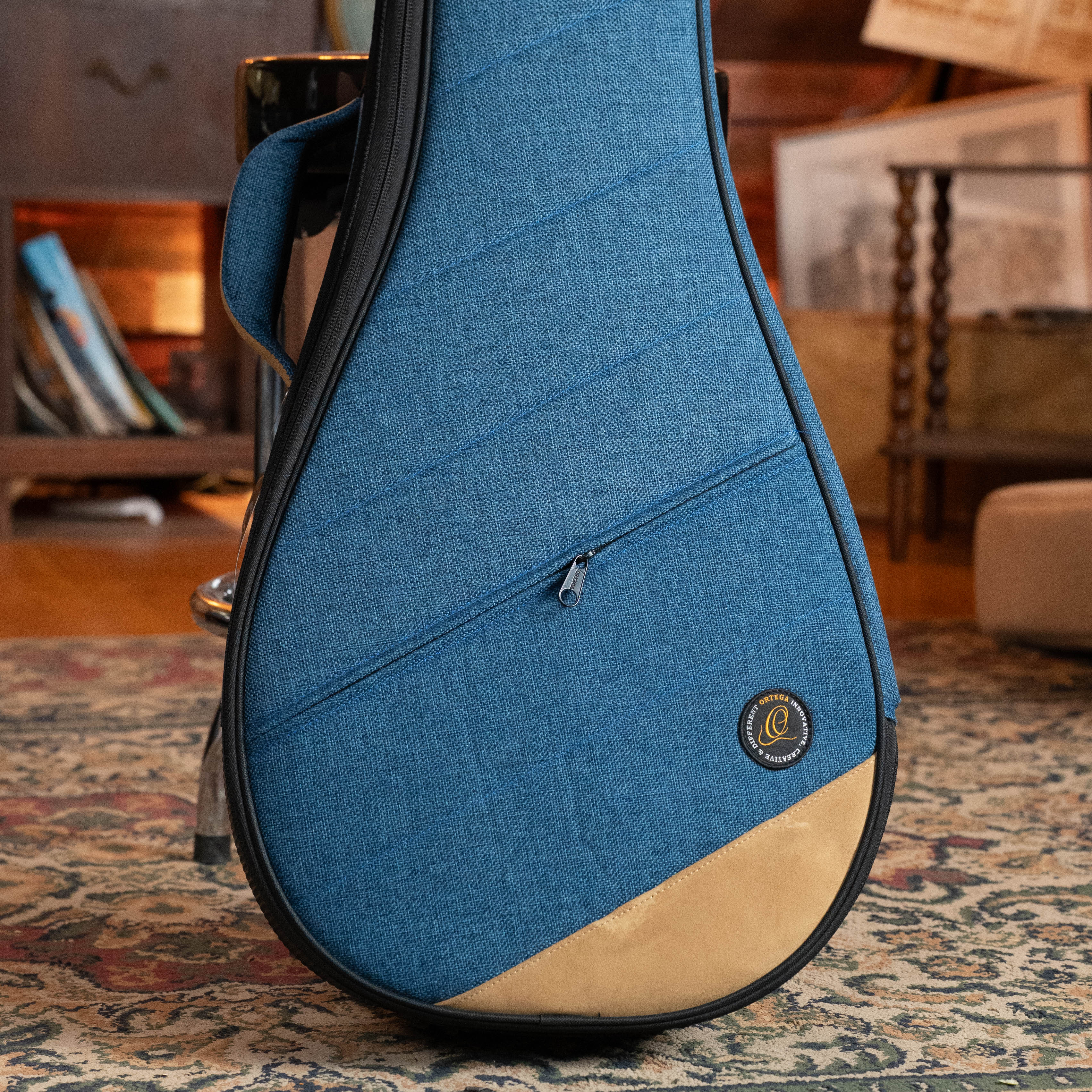 Ortega OSOCABJ-OC Banjo Soft Case - Ocean Blue