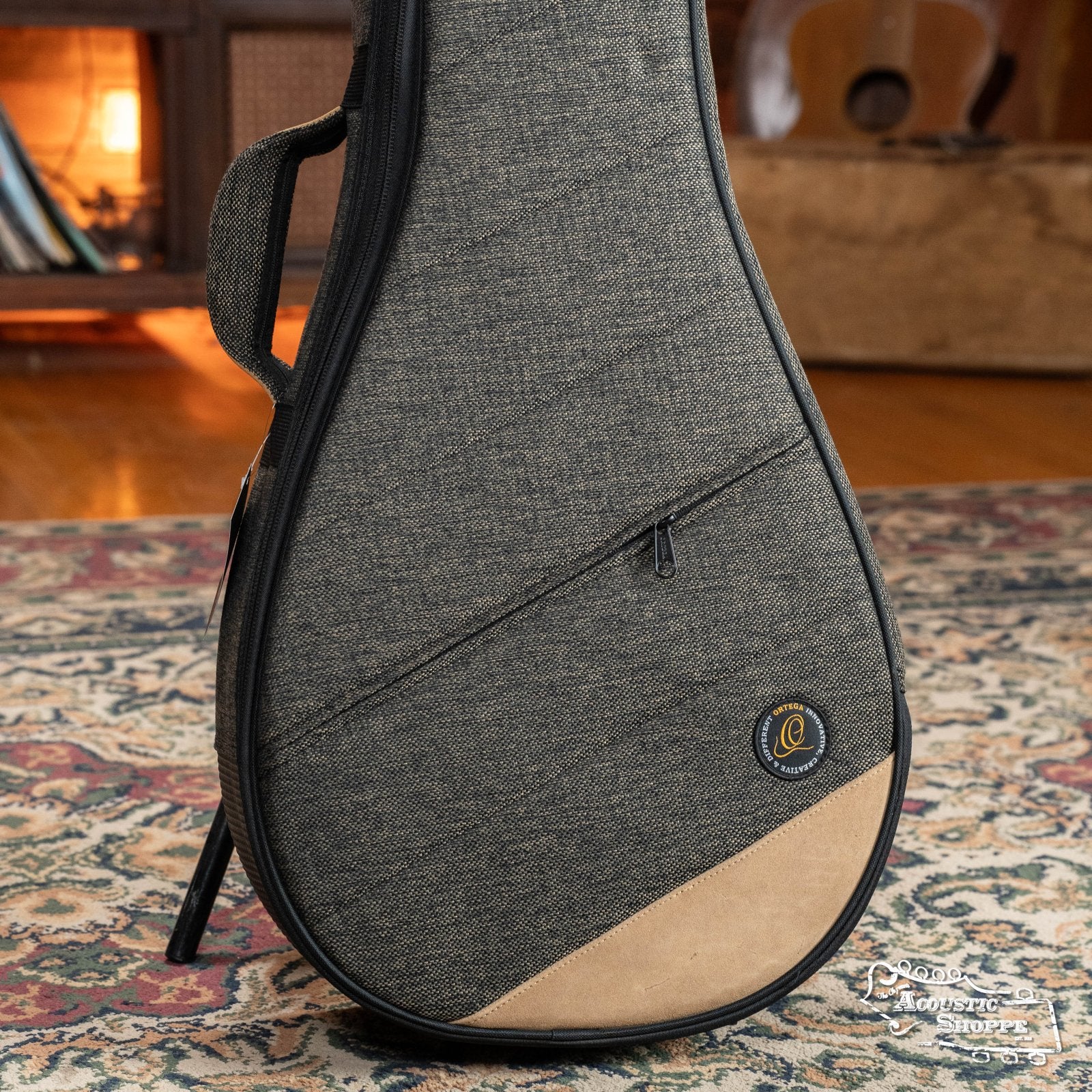 Ortega OSOCABJ-MO Banjo Soft Case in Mocca