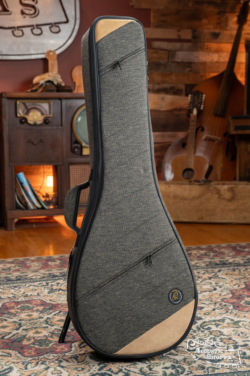 Ortega OSOCABJ-MO Banjo Soft Case in Mocca