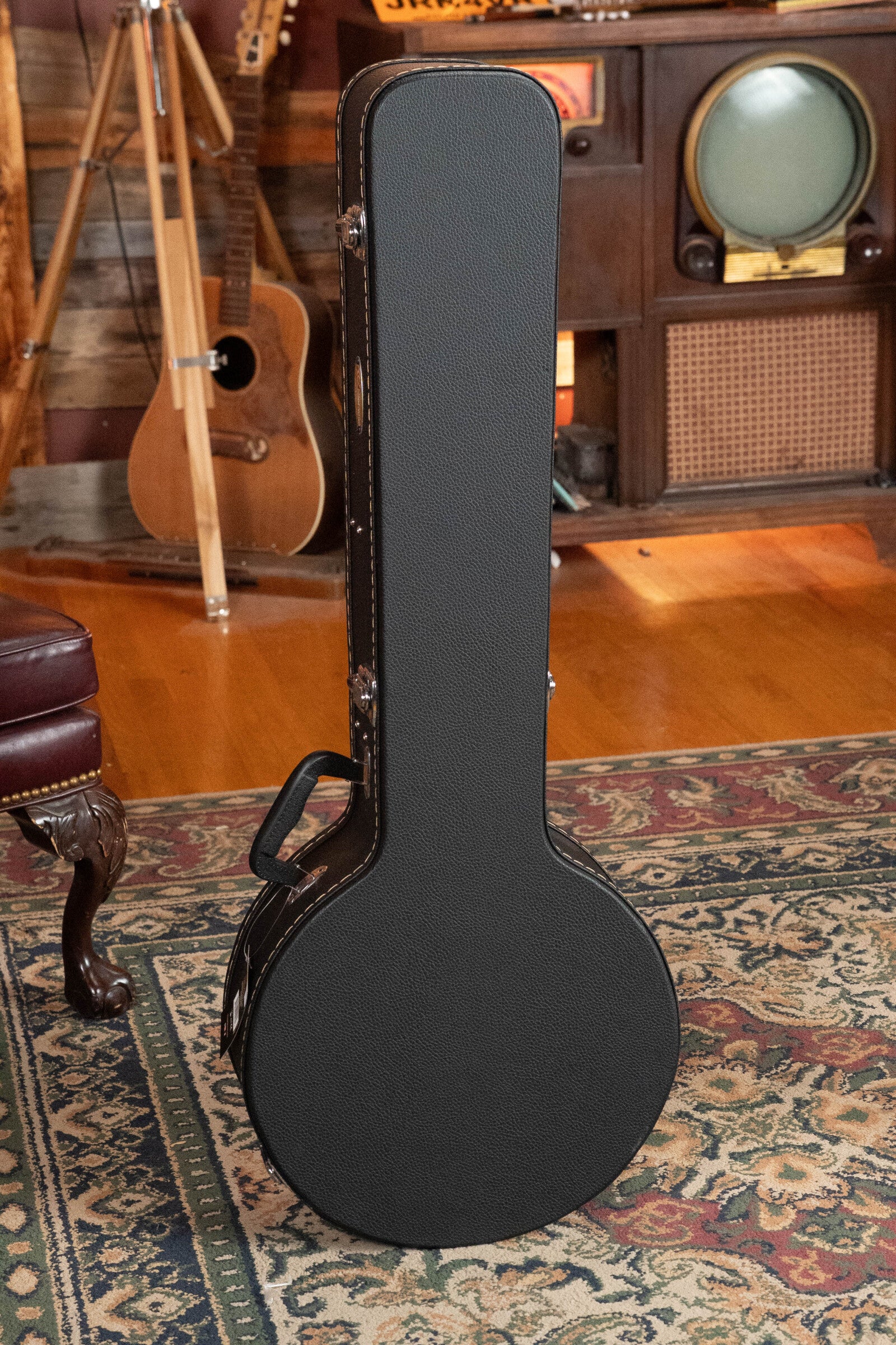 Ortega OBJCSTD Black Flat Top Banjo Hardshell Case