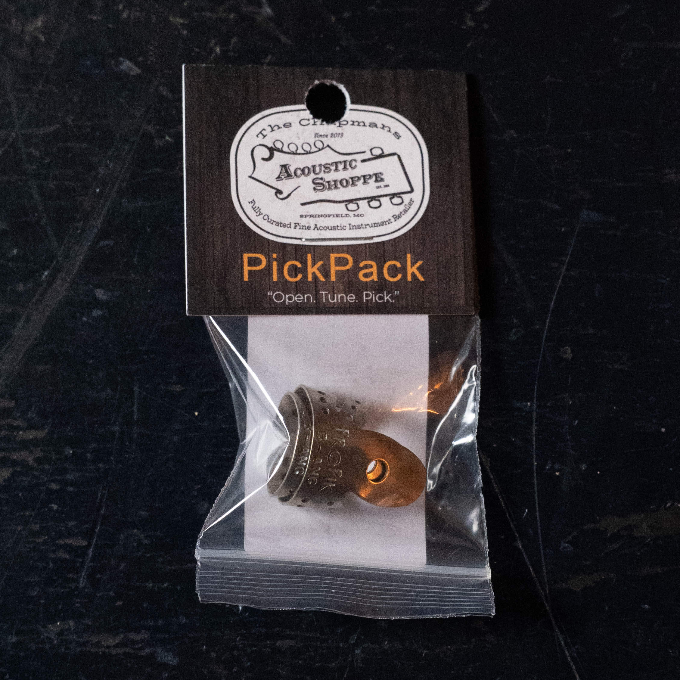 ProPik Angled Extra Comfortable Nickel Split Wrap #3 Fingerpicks - 2 Pack