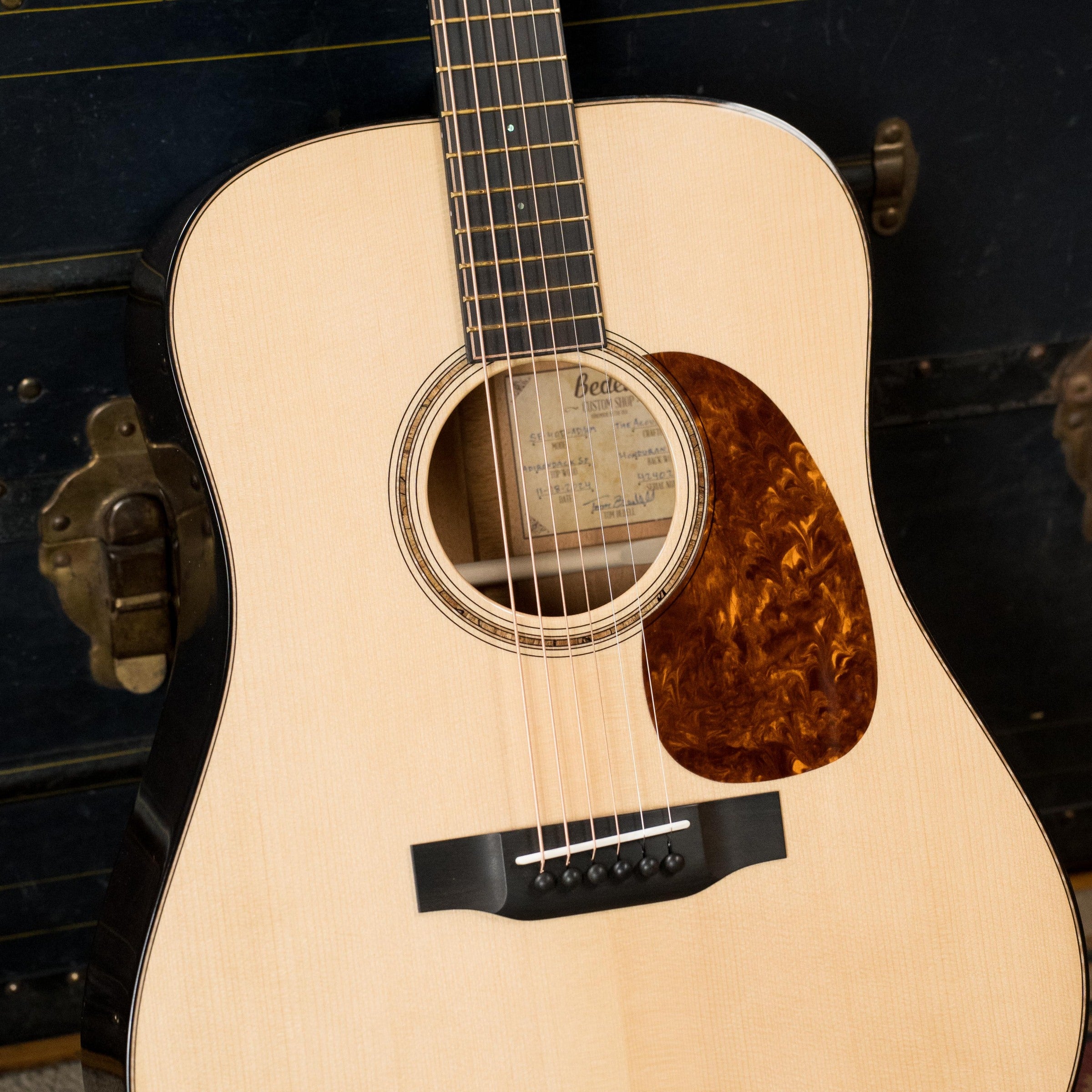 *Pre-Order DEPOSIT ONLY* Bedell 1940's TAS Custom Built Adirondack/Honduran Mahogany Dreadnought Acoustic Guitar