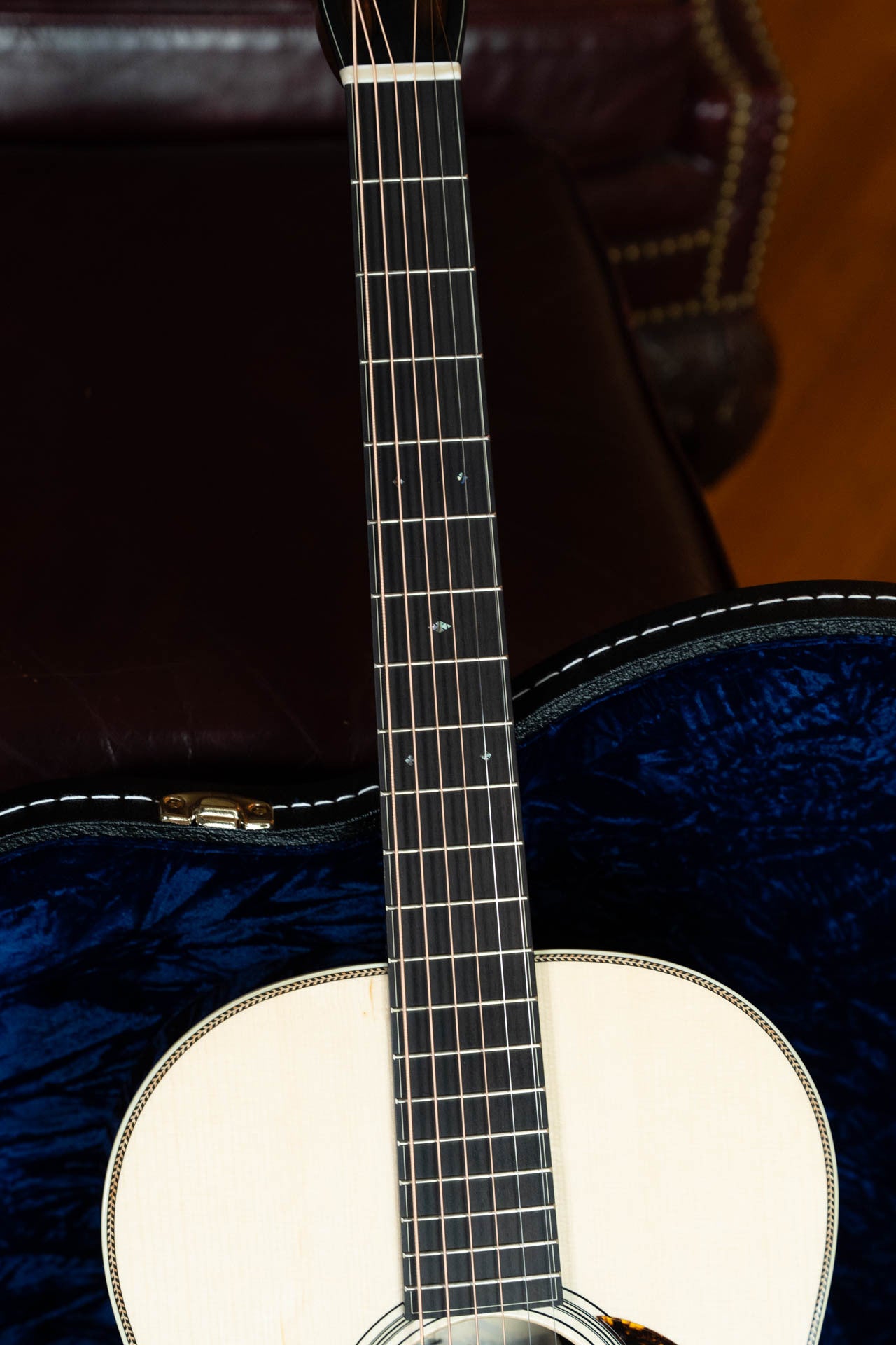 Preston Thompson OOO-12 EIA Adirondack/Old Growth East Indian OOO Acoustic Guitar #2091