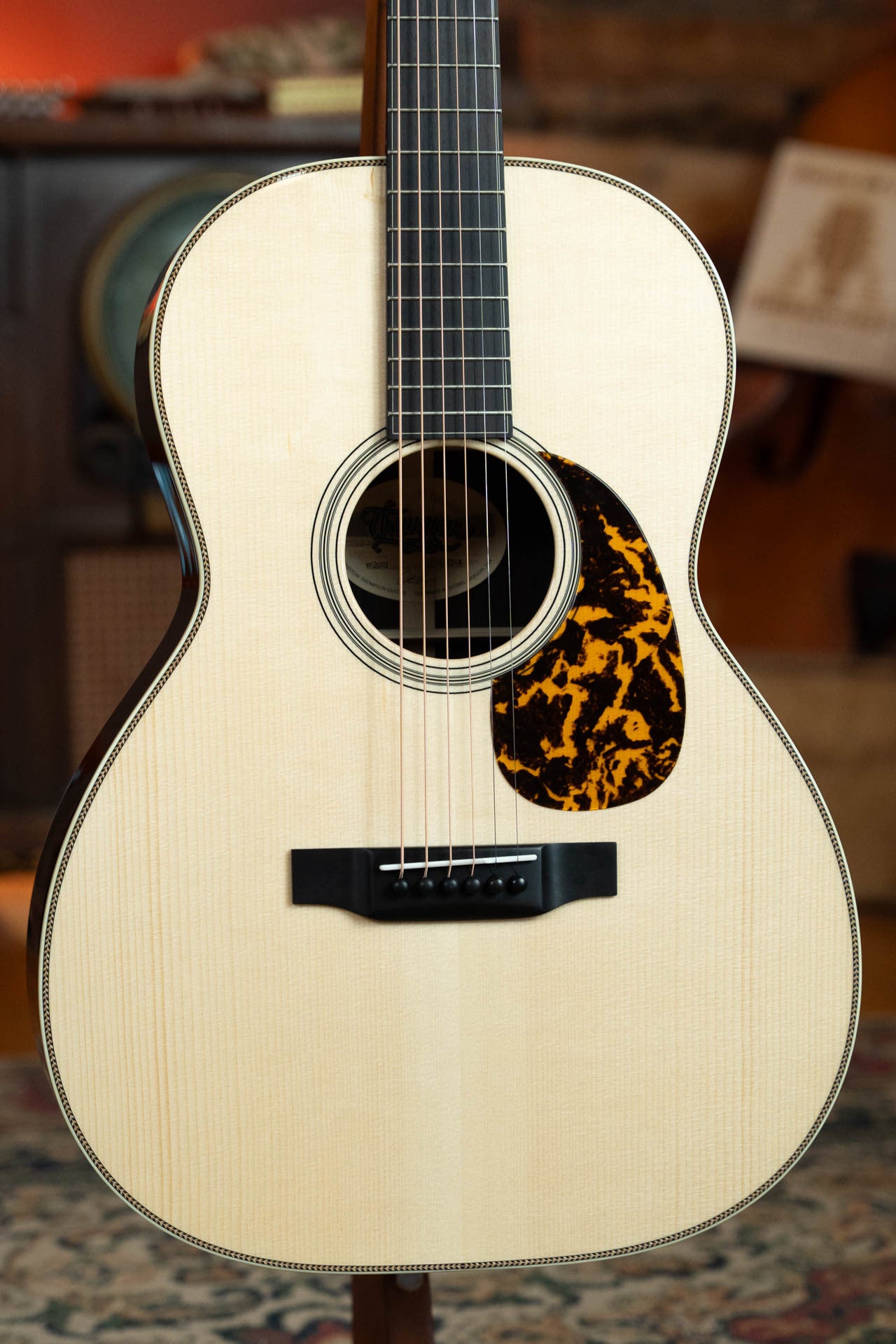 Preston Thompson OOO-12 EIA Adirondack/Old Growth East Indian OOO Acoustic Guitar #2091