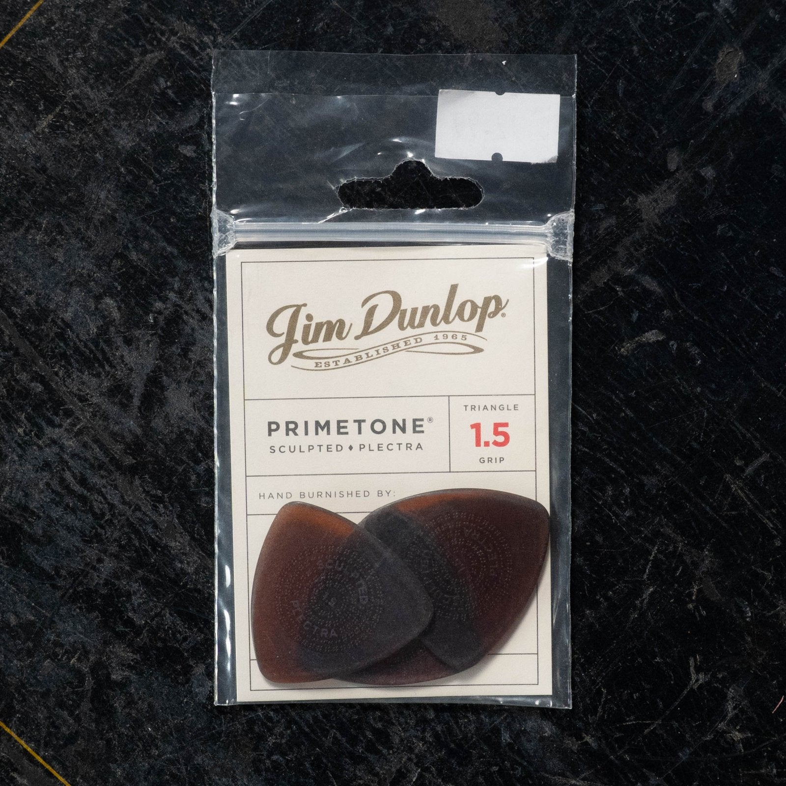 Dunlop Primetone Triangle Grip Pick 3 Pack - 512P Select Your Gauge