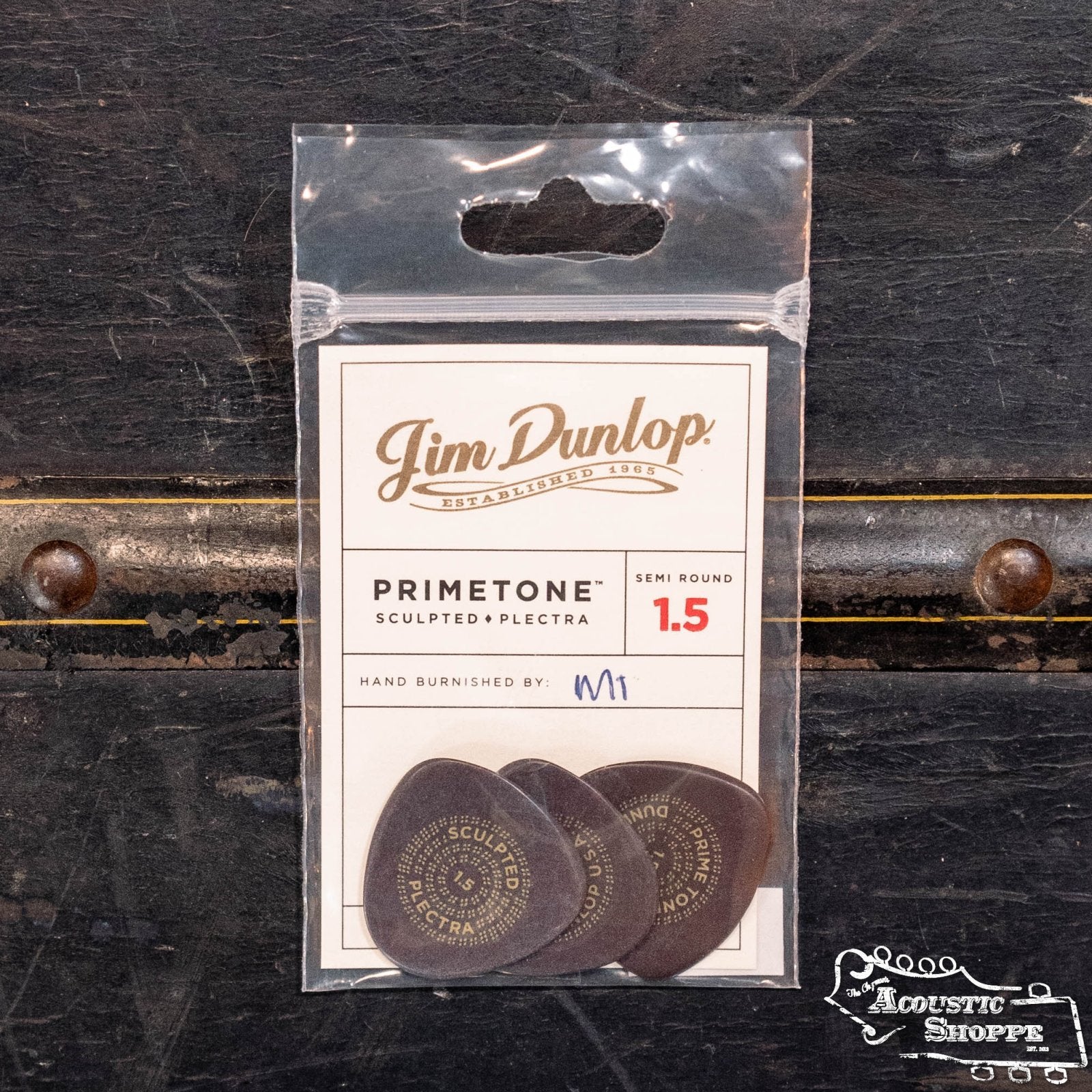 Dunlop Primetone Semi-Round Smooth Pick 3 Pack - 515P Select Your Gauge