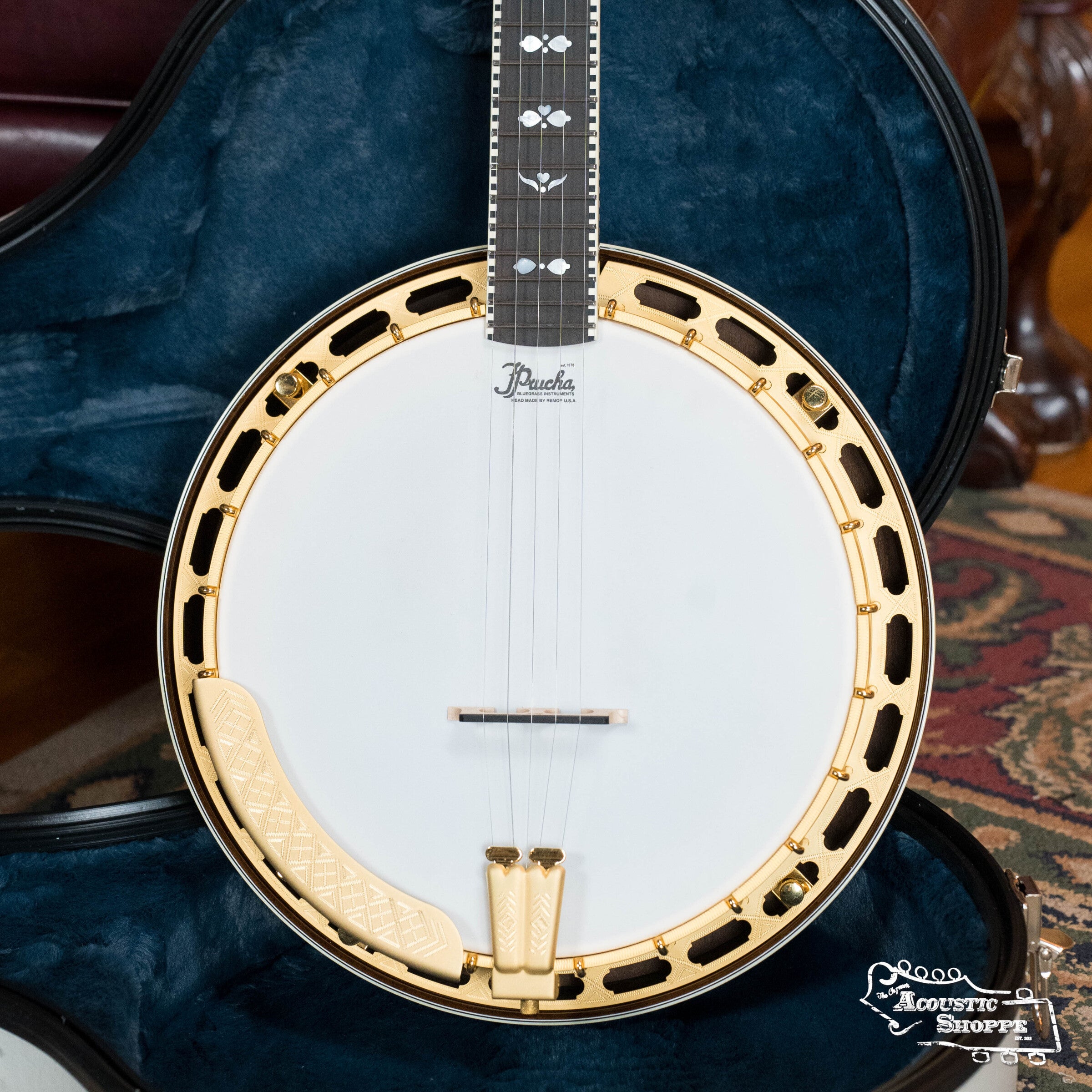 Prucha Legend Standard Style 6 Resonator Banjo #1353