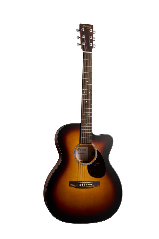 PRE-ORDER DEPOSIT ONLY *New 2026 NAMM Model* Martin OMC-10E Modern Burst Road Series Spruce/Sapele Orchestra Model Cutaway Guitar w/Martin Electronics