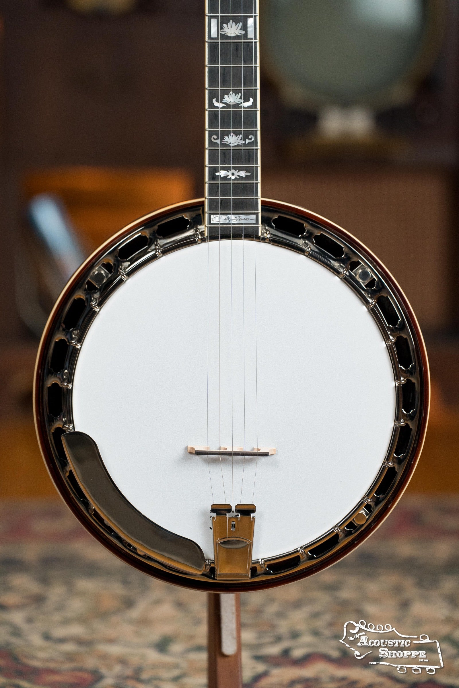 Recording King Carl Jackson Lonesome Dove Signature Banjo #0023