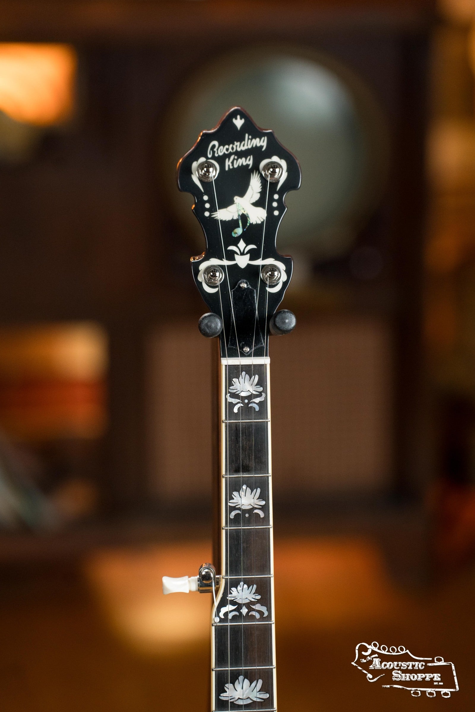 Recording King Carl Jackson Lonesome Dove Signature Banjo #0023