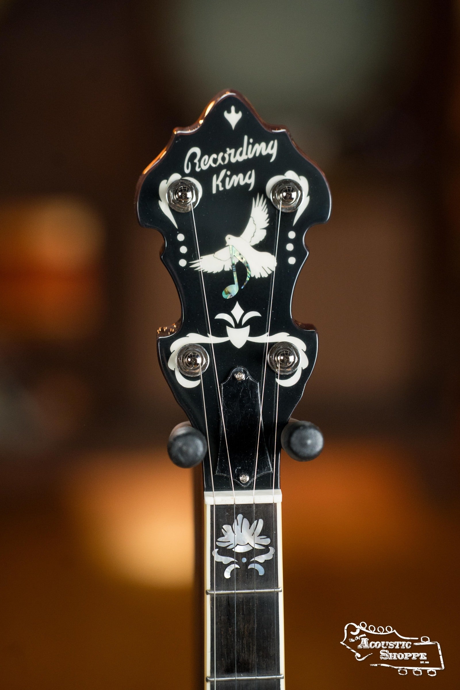Recording King Carl Jackson Lonesome Dove Signature Banjo #0023