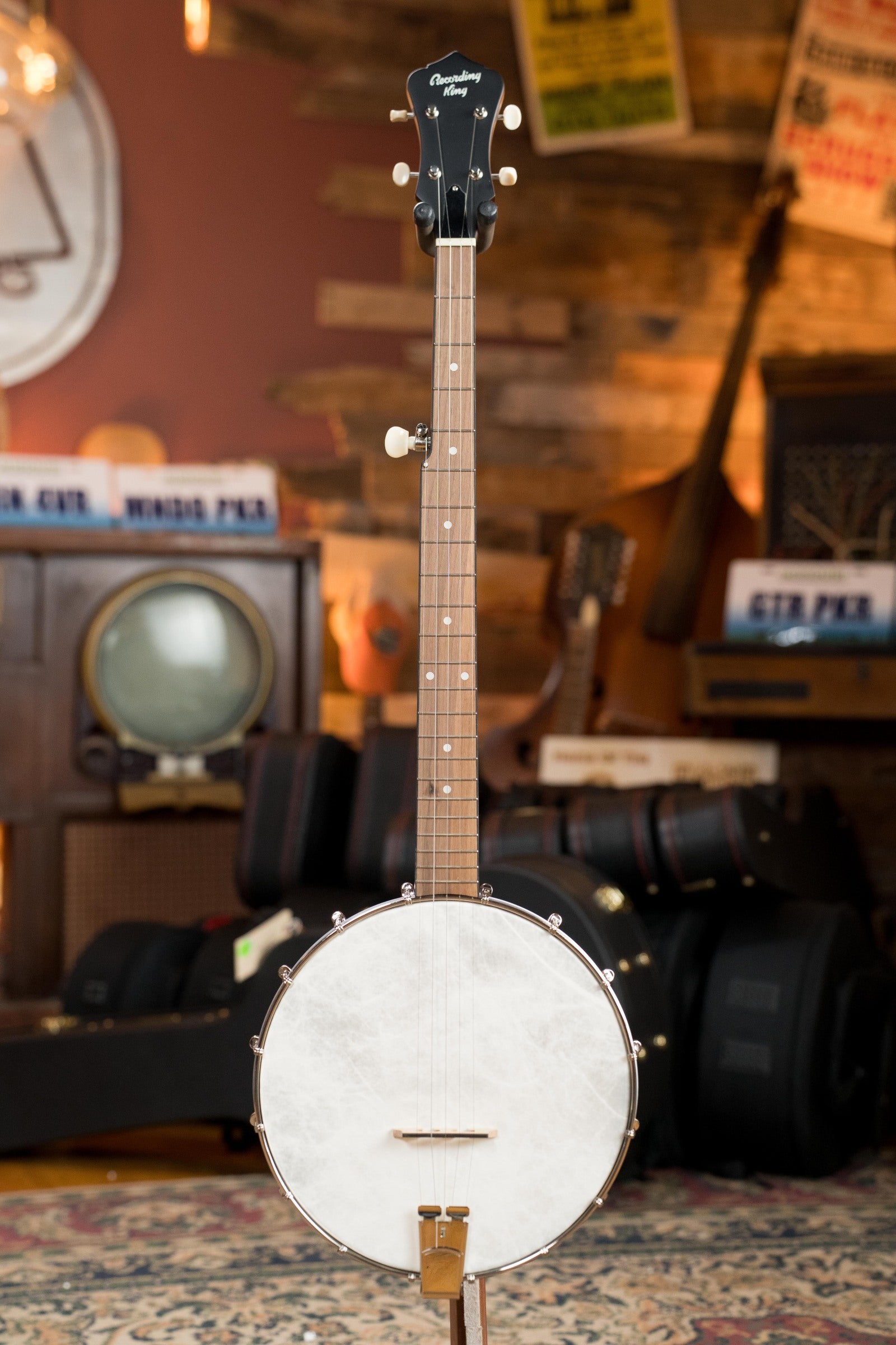 Recording King RKOH-05 Dirty 30's Open Back Banjo #2851