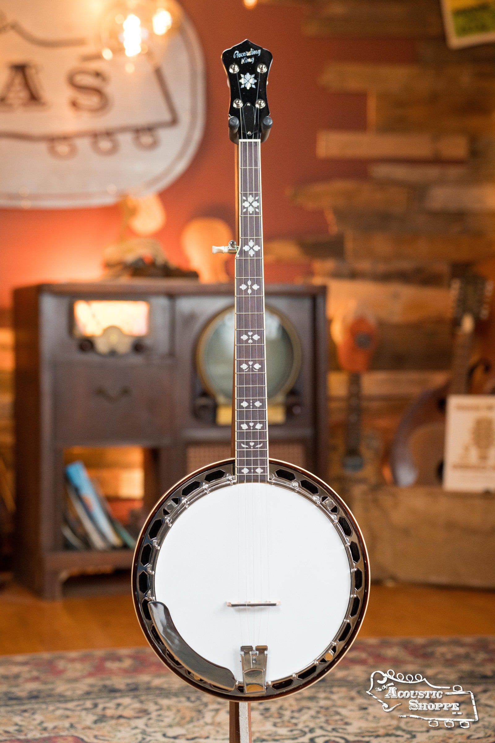 Recording King RK-R20 Songster Resonator Banjo #0241